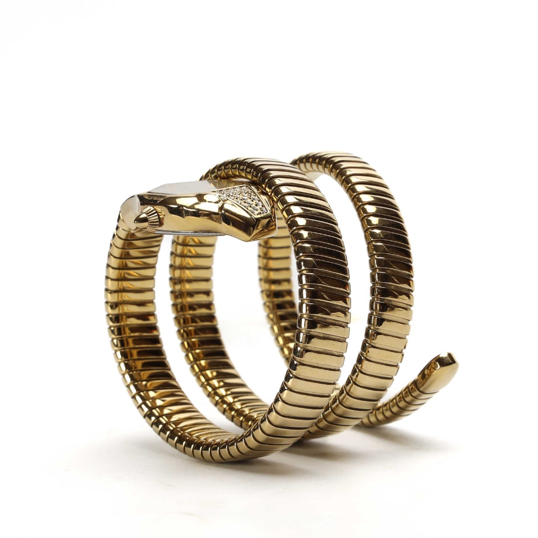 Just Cavalli Gold Plated Stainless Steel Watch