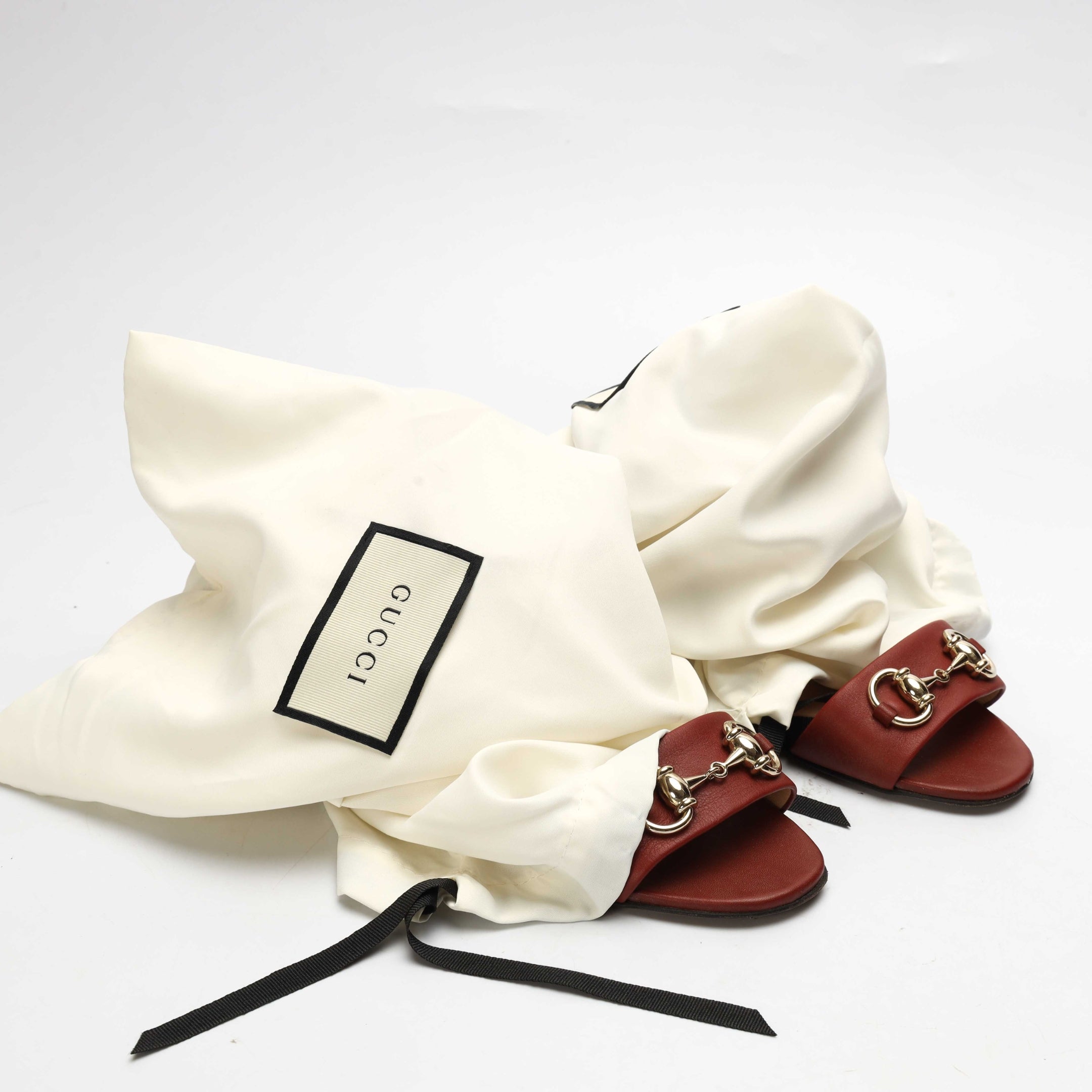 Gucci Horsebit Block Heels Sandals