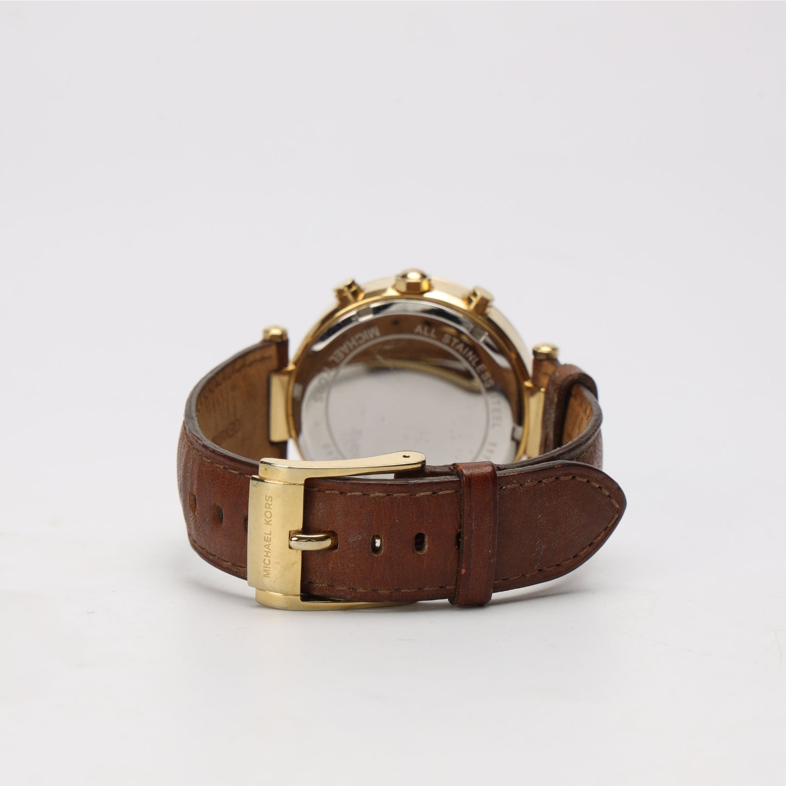 Michael Kors Parker Pave Gold Watch