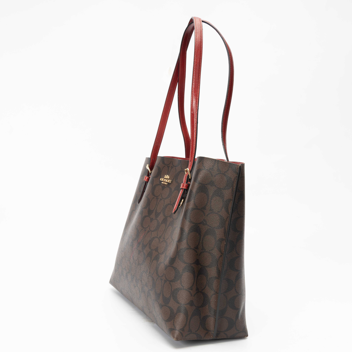 Coach Signature Logo Mollie Tote