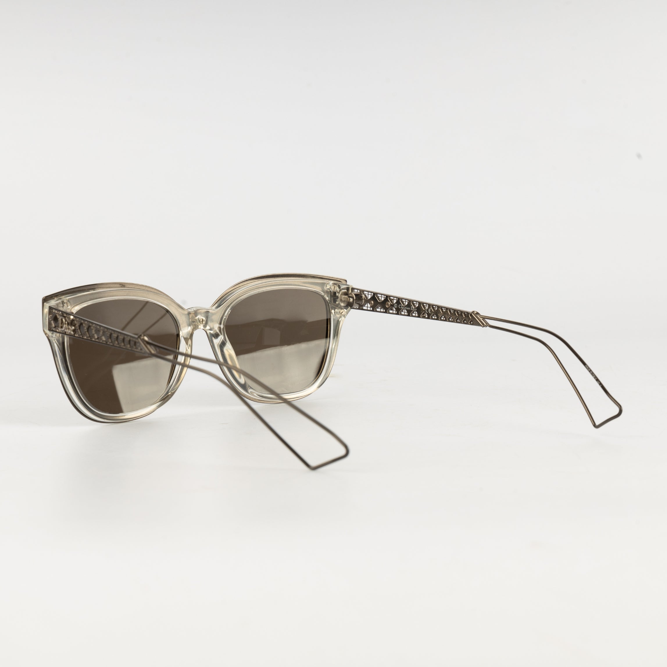 Dior Diorama Silver Metal Mirrored Sunglasses