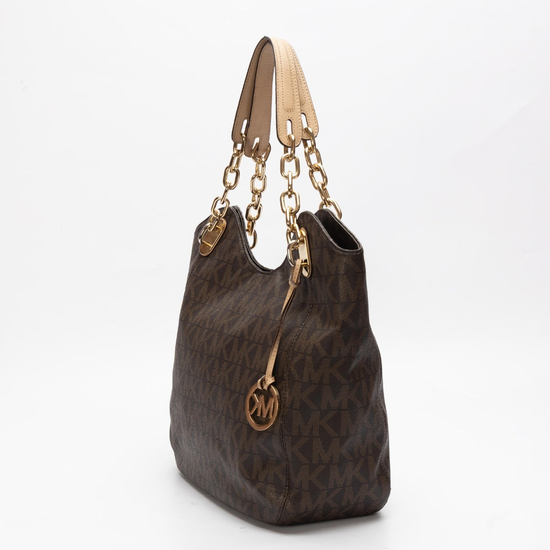 Michael Kors Lillie Large Logo Shoulder Bag