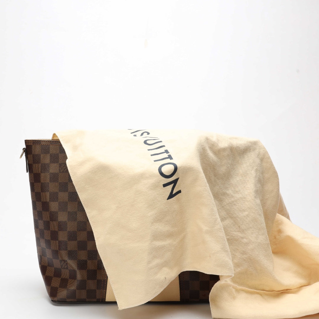 Louis Vuitton Damier Canvas Taurillon Jersey Tote
