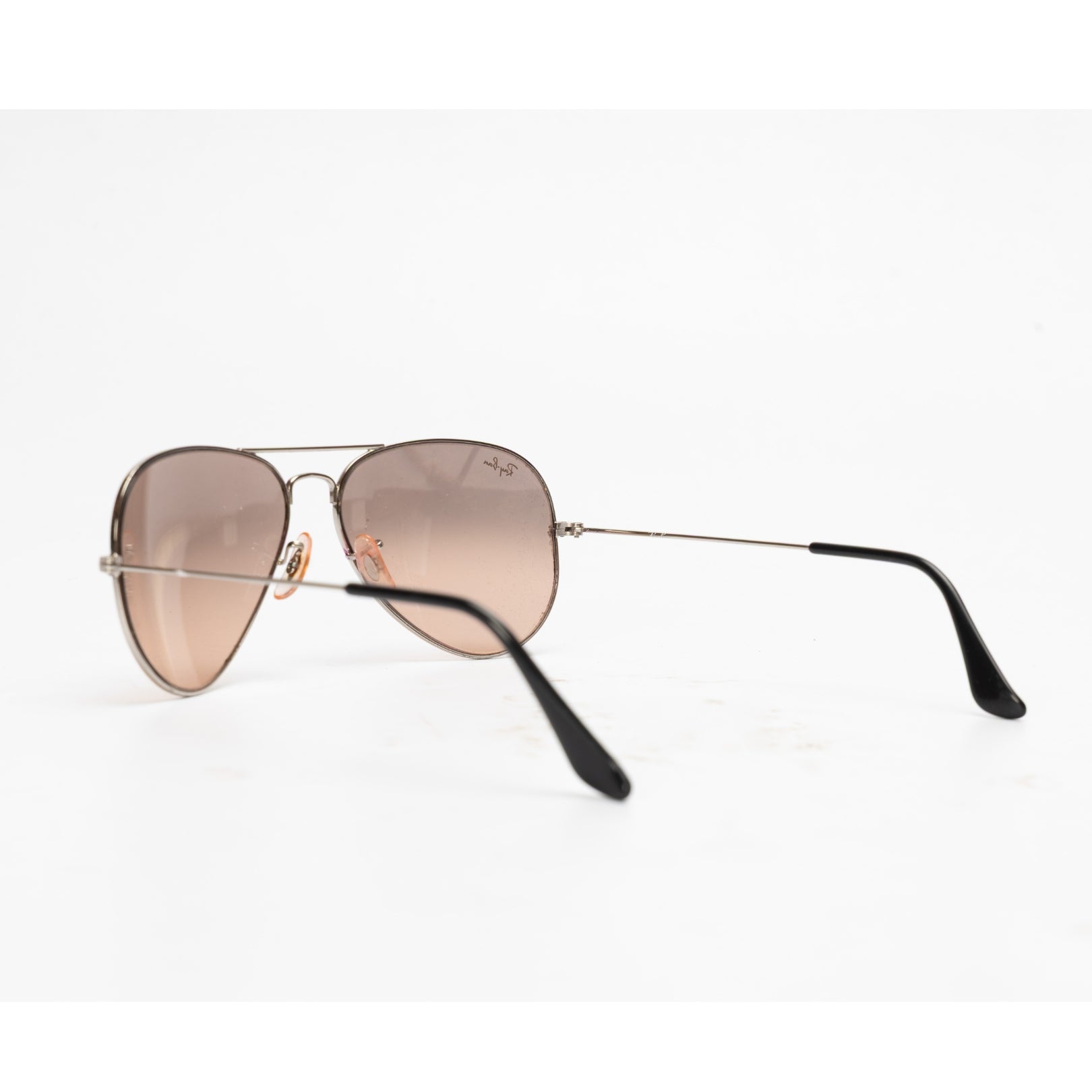 Ray Ban Brown Gradient Aviator Sunglasses