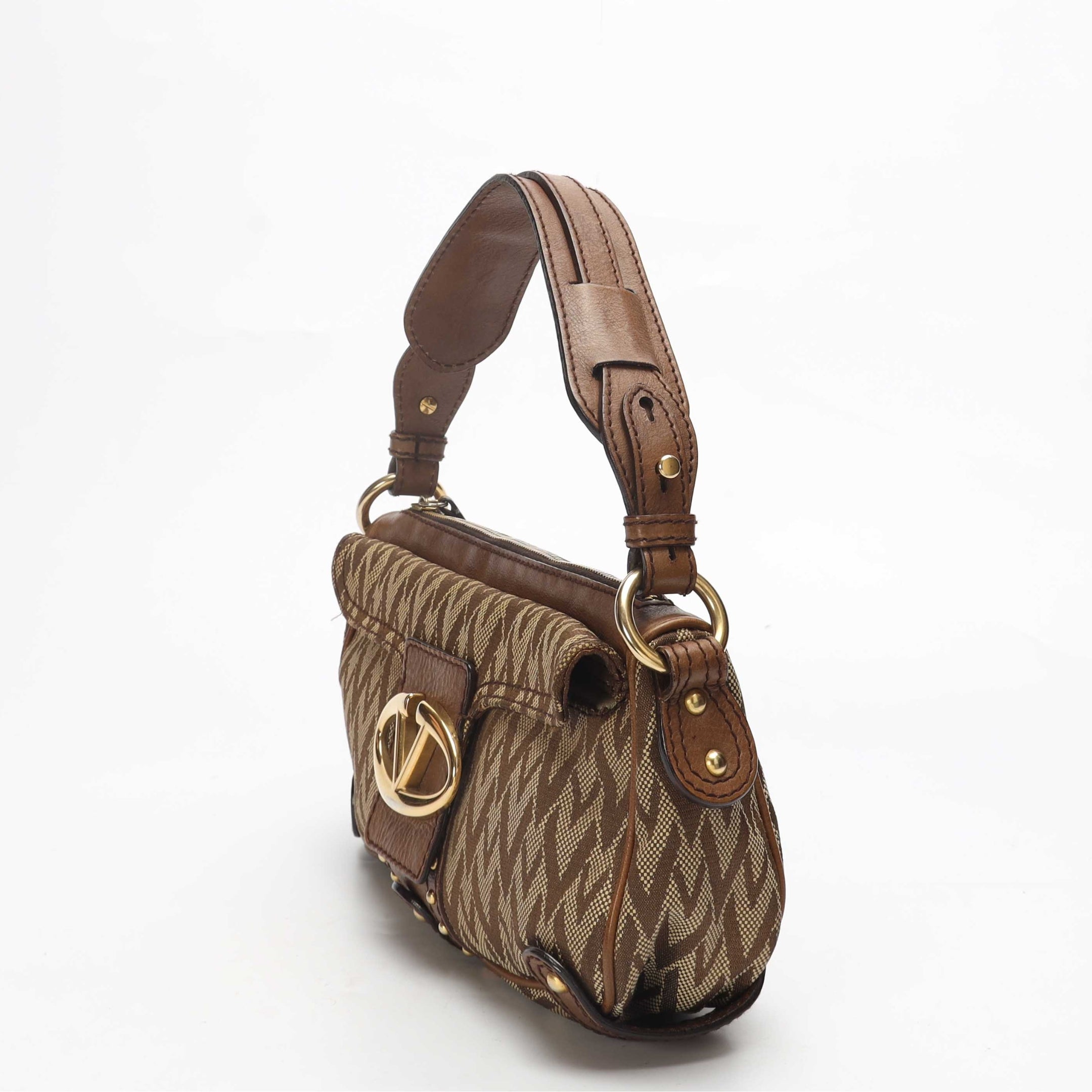 Valentino Garavani Brown Shoulder Bag