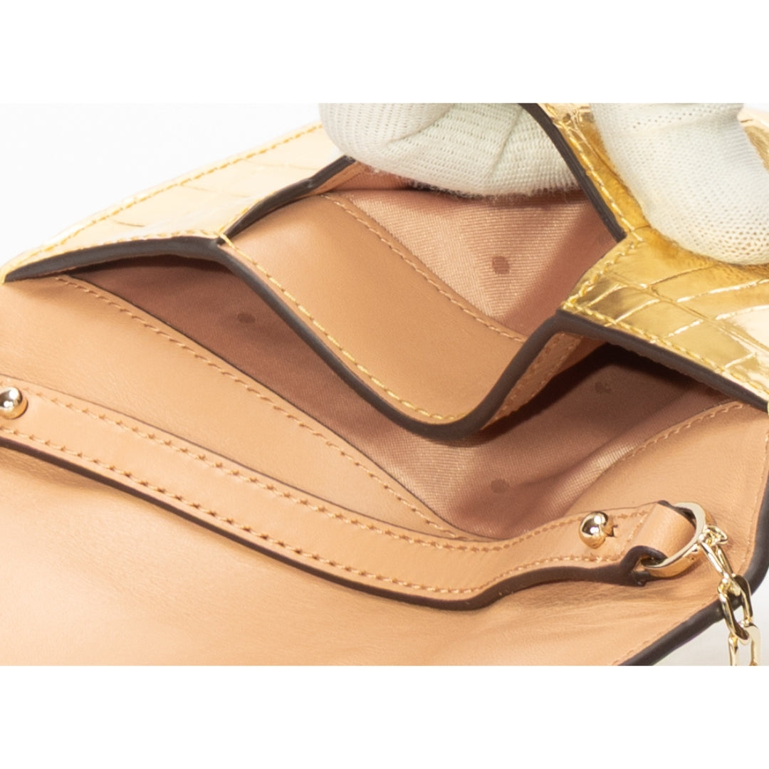 Kate Spade Golden Python Metallic Sling Bag