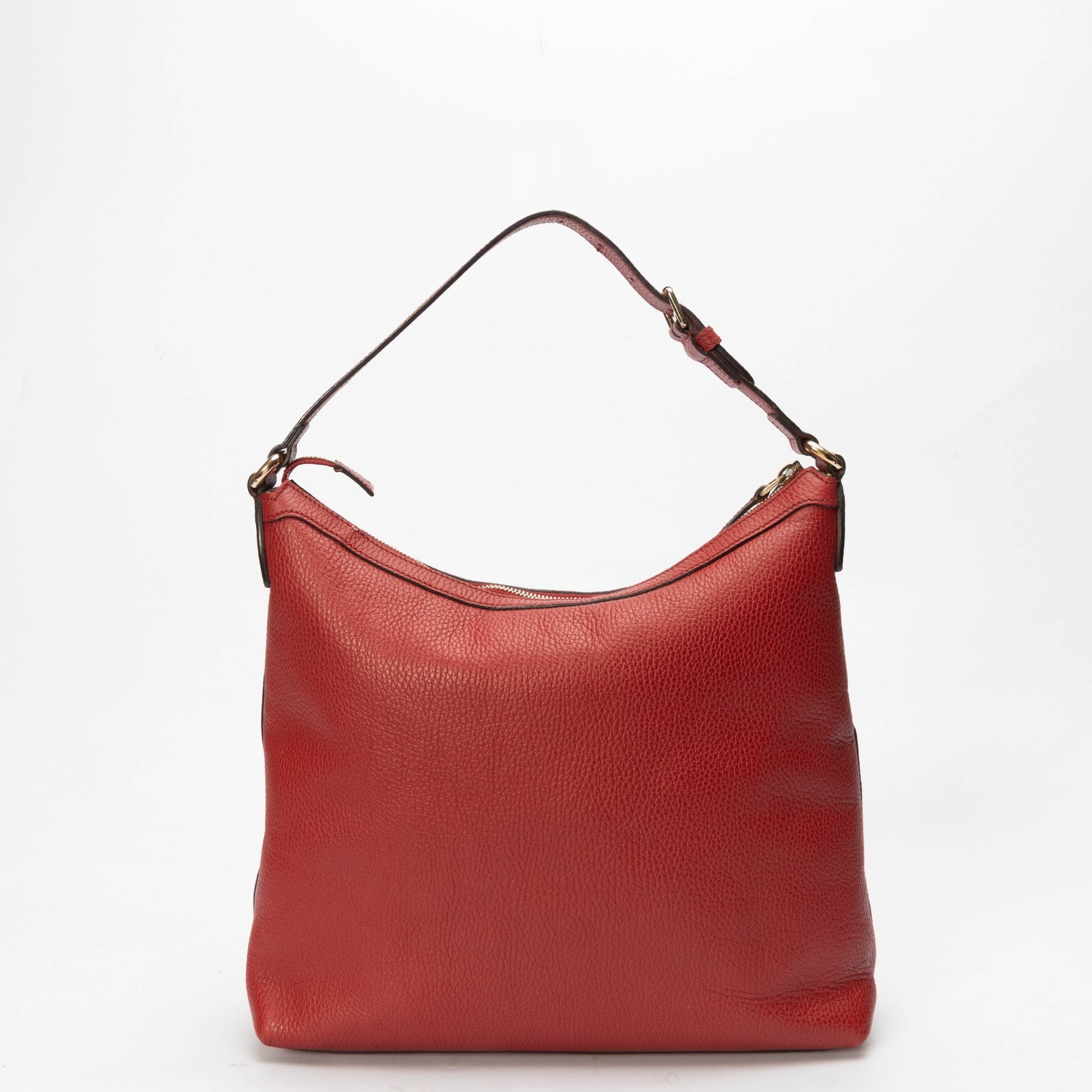 Gucci Red GG Charm Hobo Bag