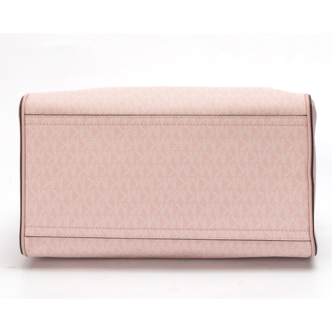 Michael Kors Pink Duffel Logo Crossbody Bag