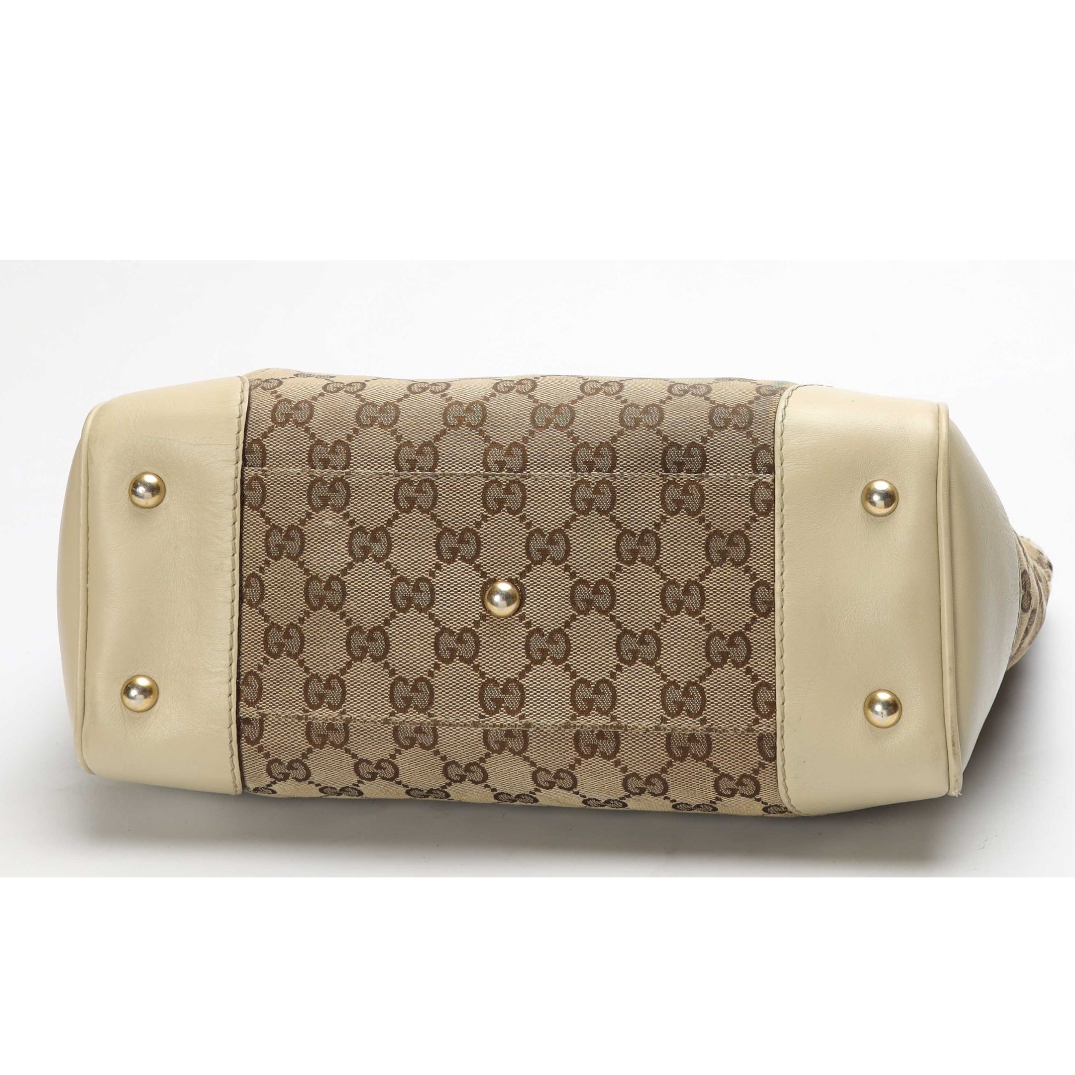 Gucci Brown/Beige GG Medium Mayfair Bow Tote