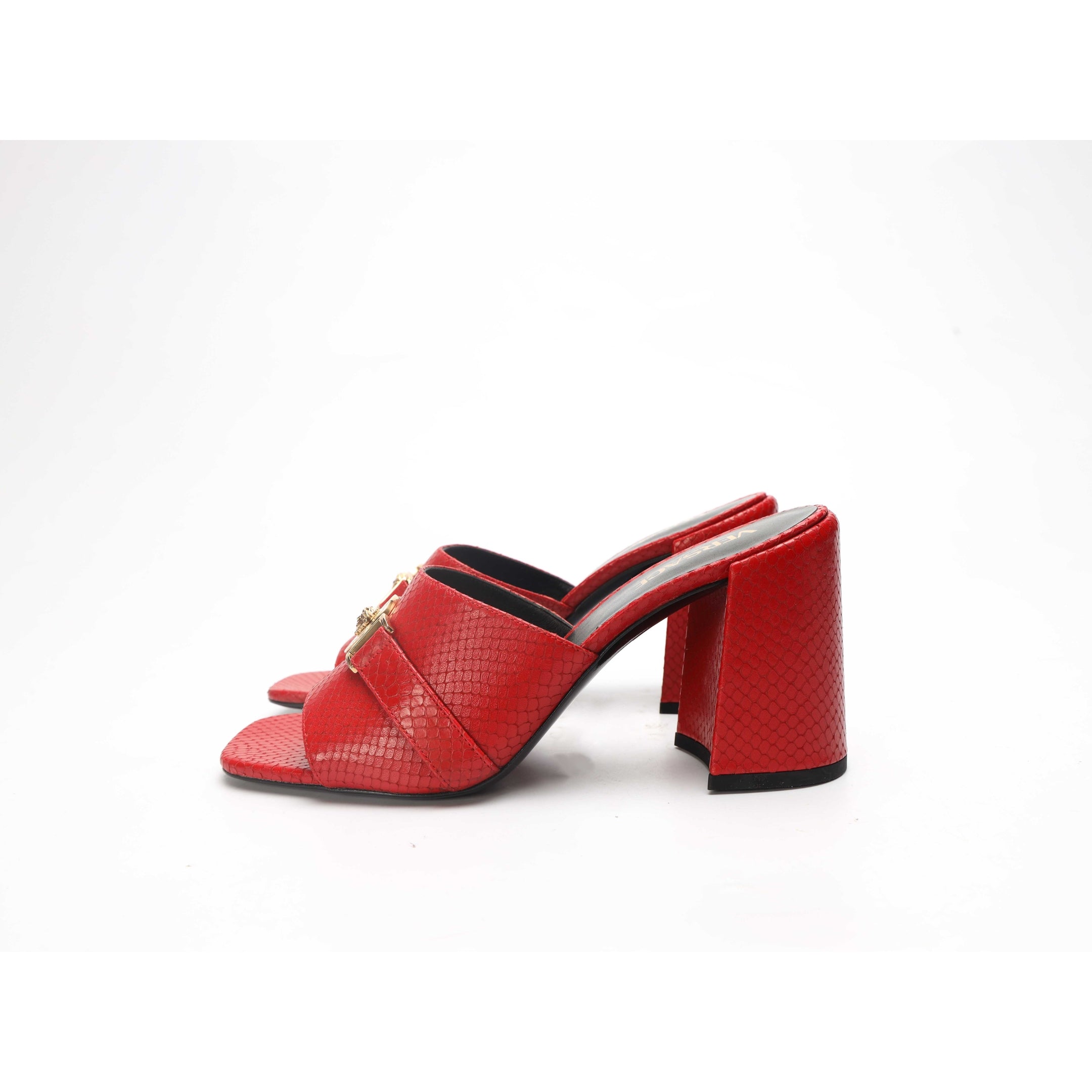 Versace Red Medusa Heels