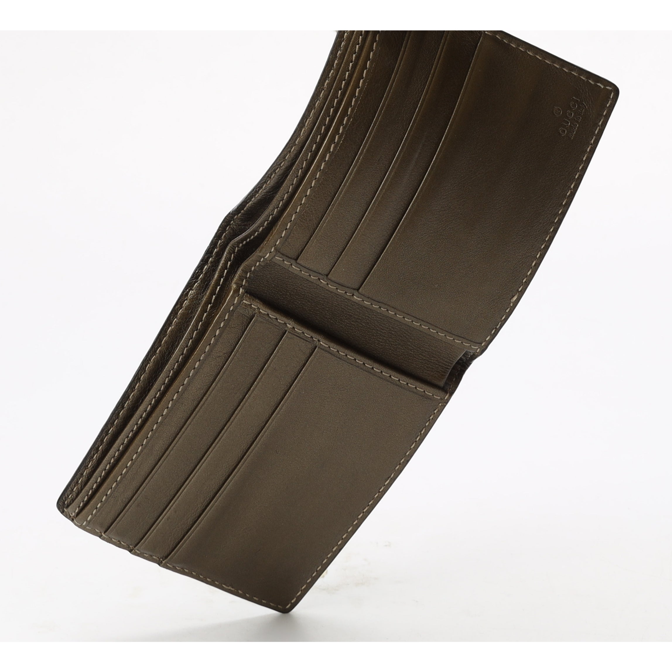 Gucci GG Emblem Bi-fold Wallet