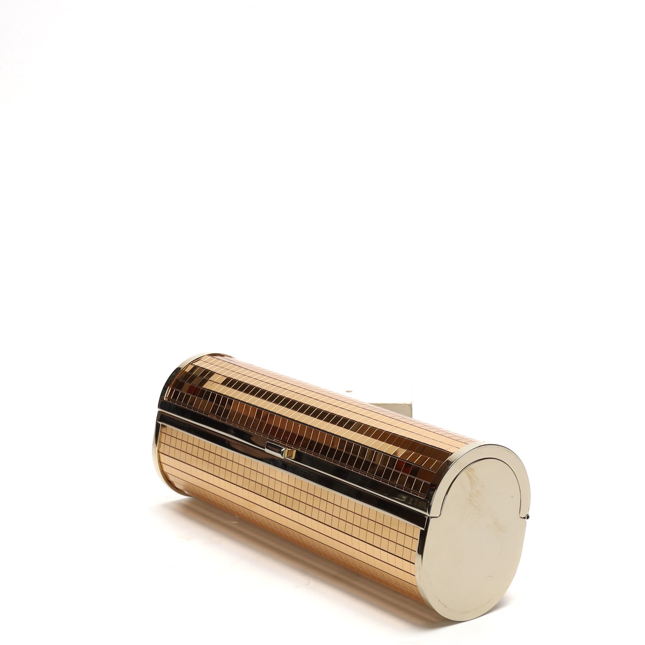 Jimmy Choo Cosma Gold Bar Clutch