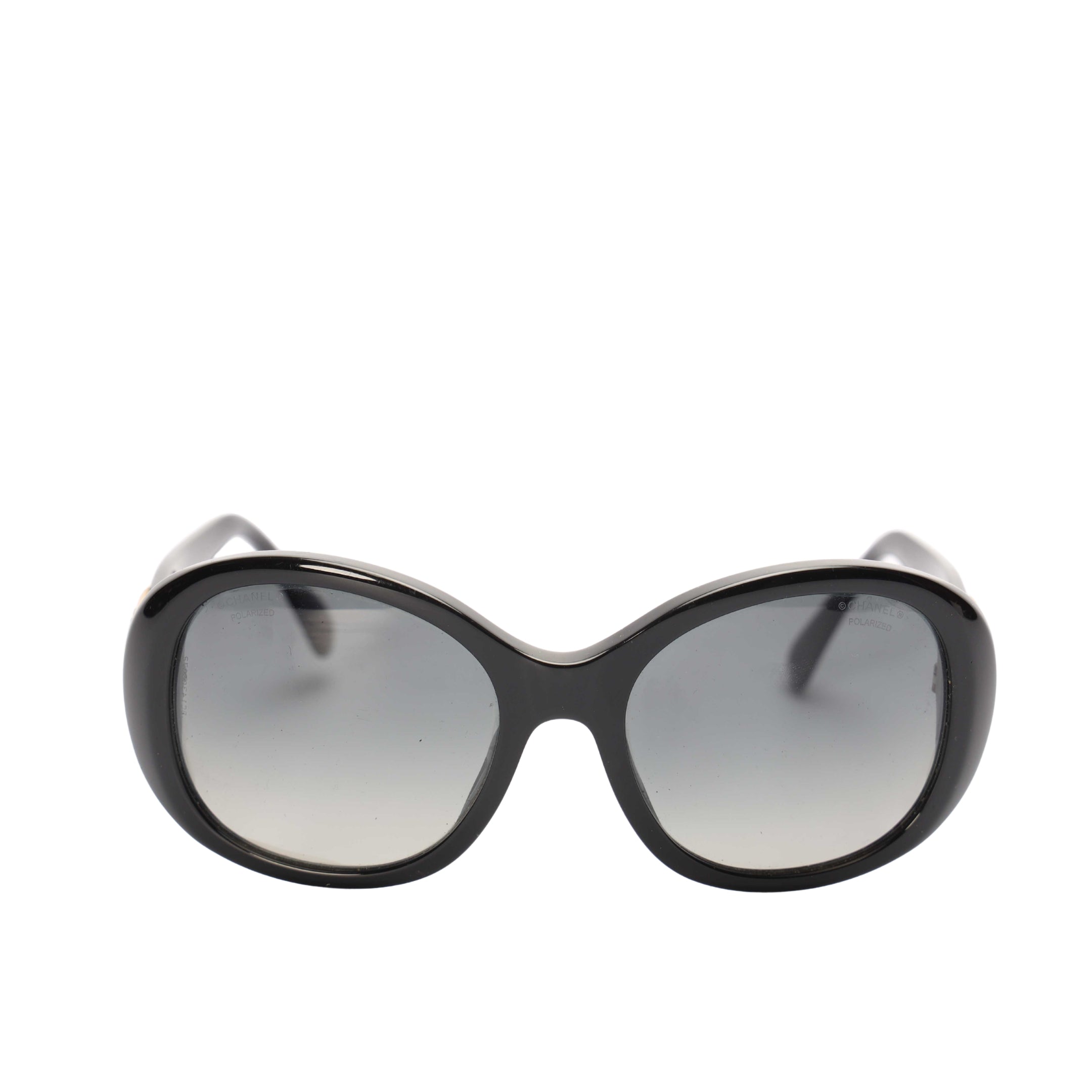 Chanel Tweed Black Sunglasses