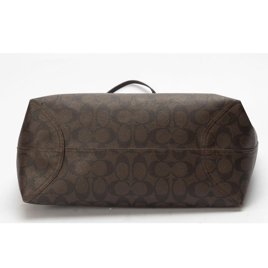 Coach Signature Canvas Medium City Tote