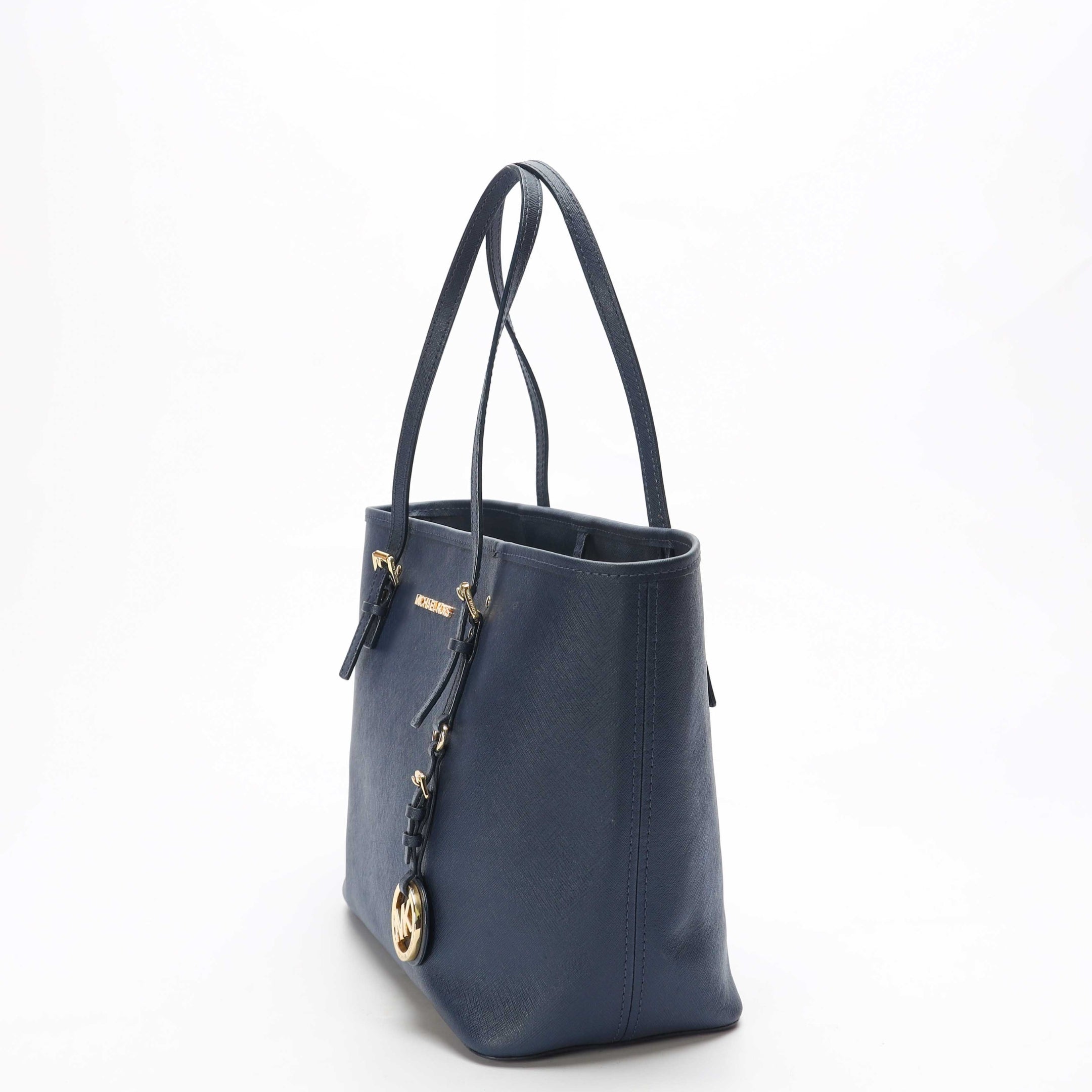 Michael Kors Navy Blue Jet Set Travel Tote