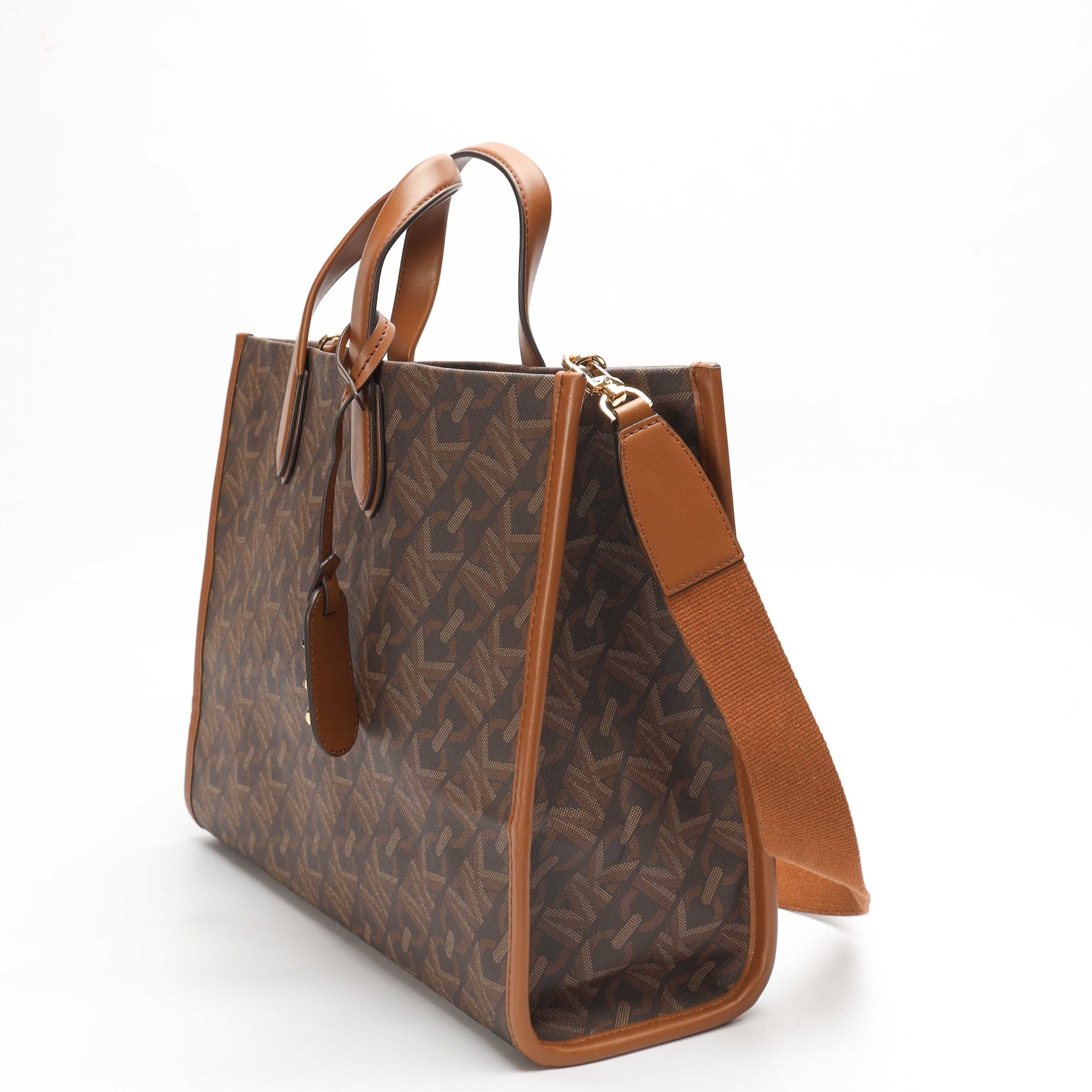 Michael Kors Gigi Large Empire Signature Logo Tote Bag