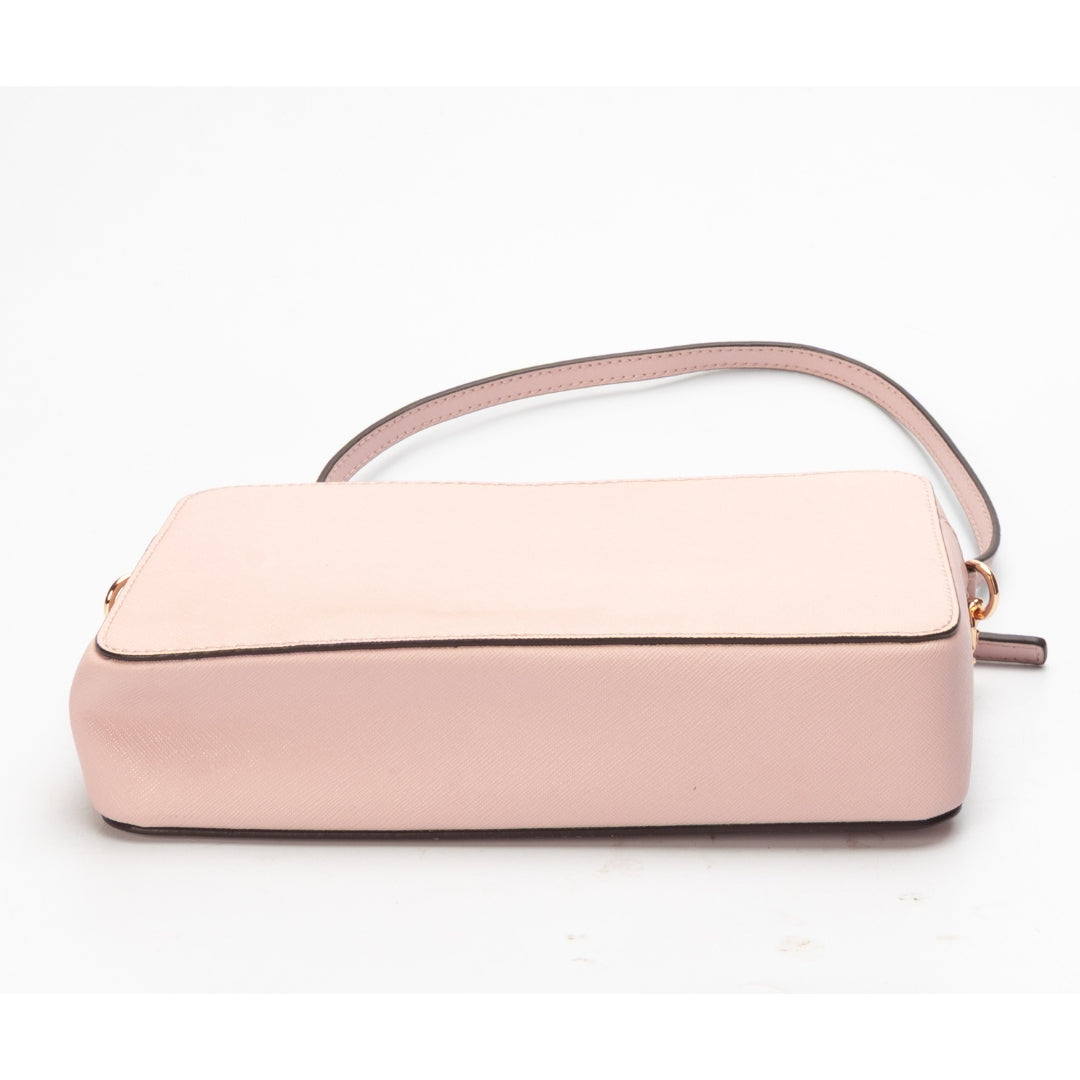 Michael Kors Rose Houston Crossgrain Sling Bag
