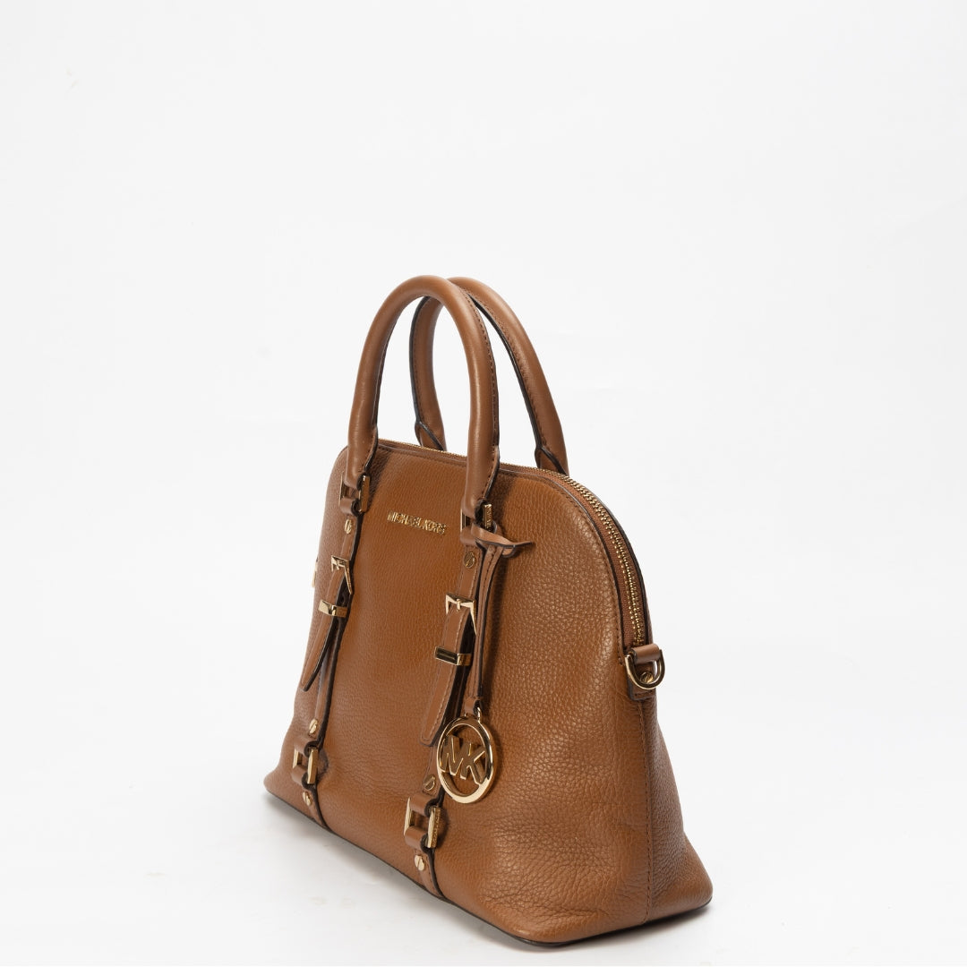 Michael Kors Brown Bedford Legacy Satchel