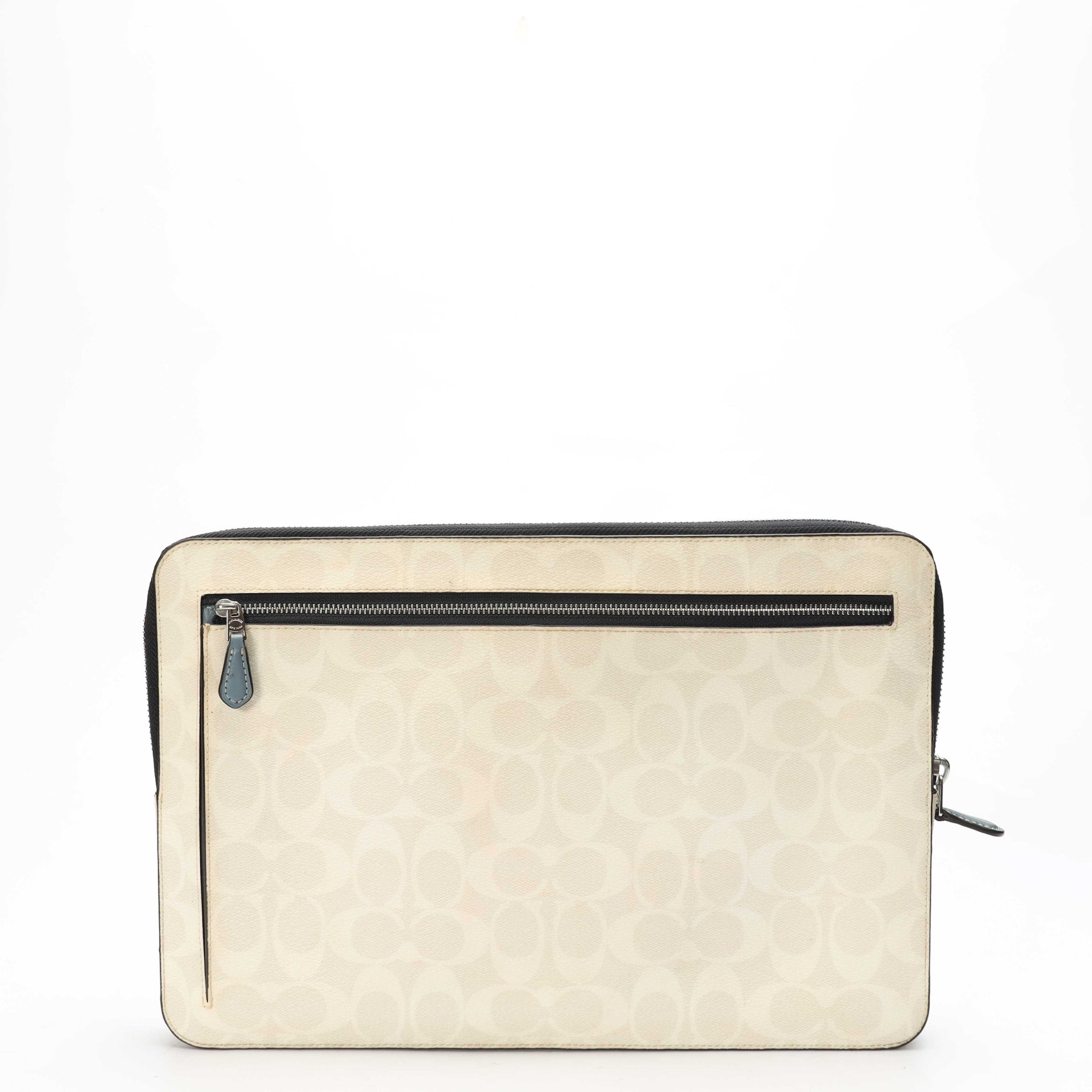 Coach Signature Canvas Laptop Case