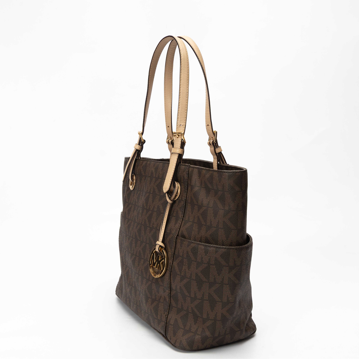 Michael Kors Jet Set Signature Logo Tote