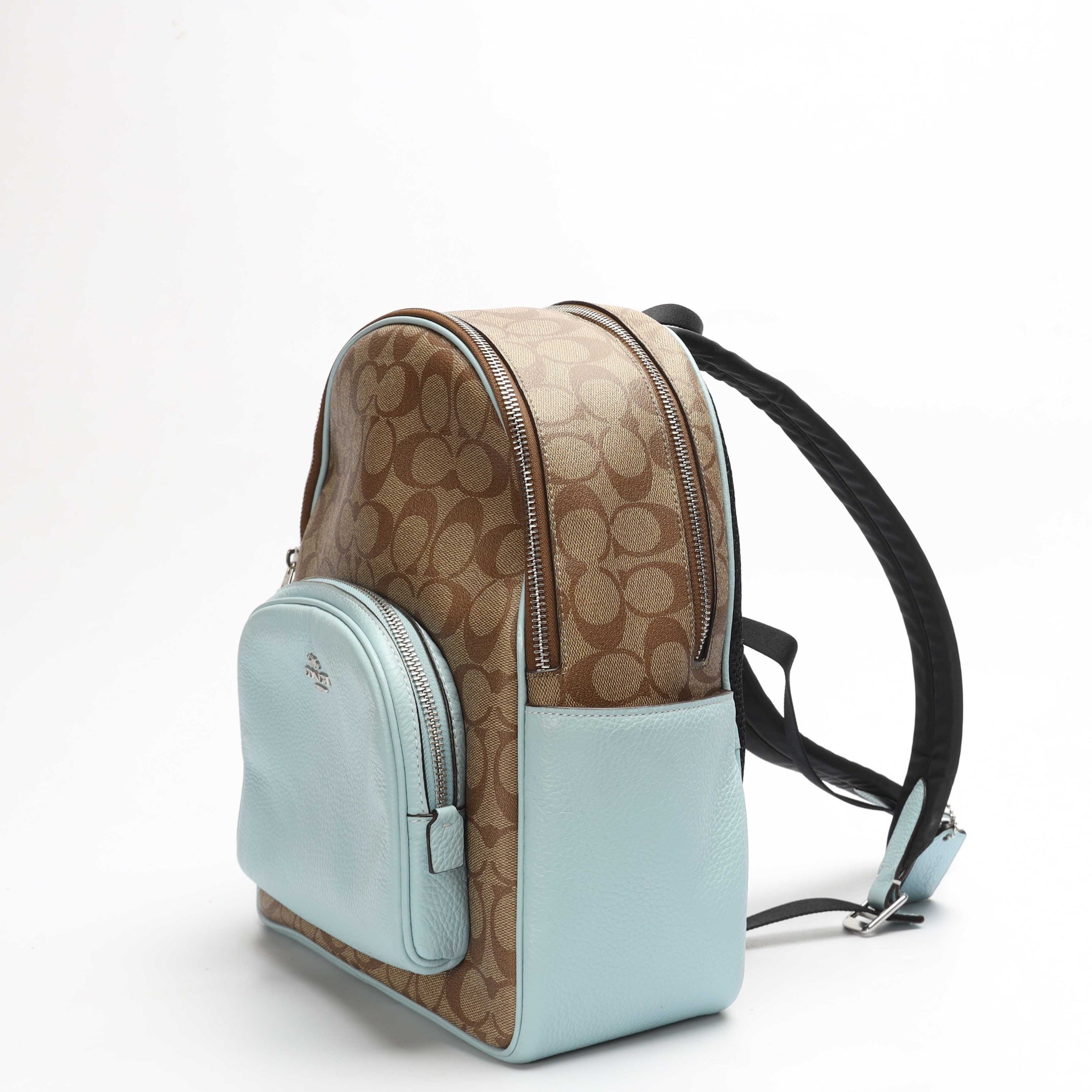 Coach Signature Canvas Court Backpack