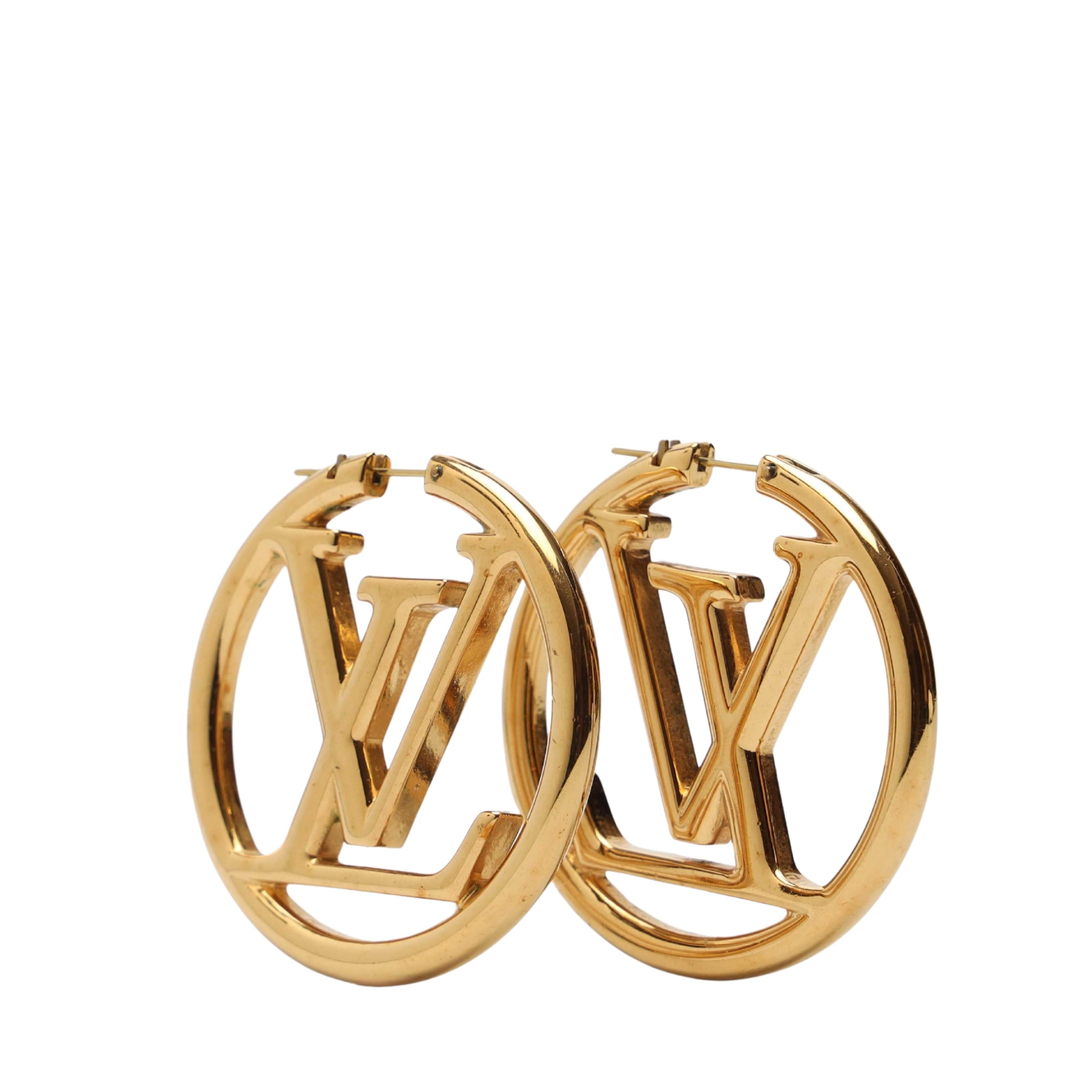 Louis Vuitton Louise Hoop GM Earrings