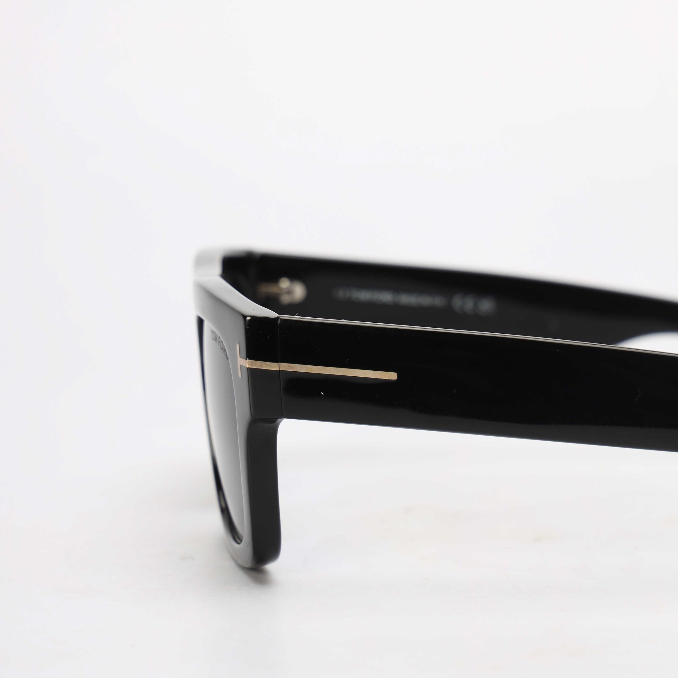 Tom Ford Men Black Full-Rim Sunglasses