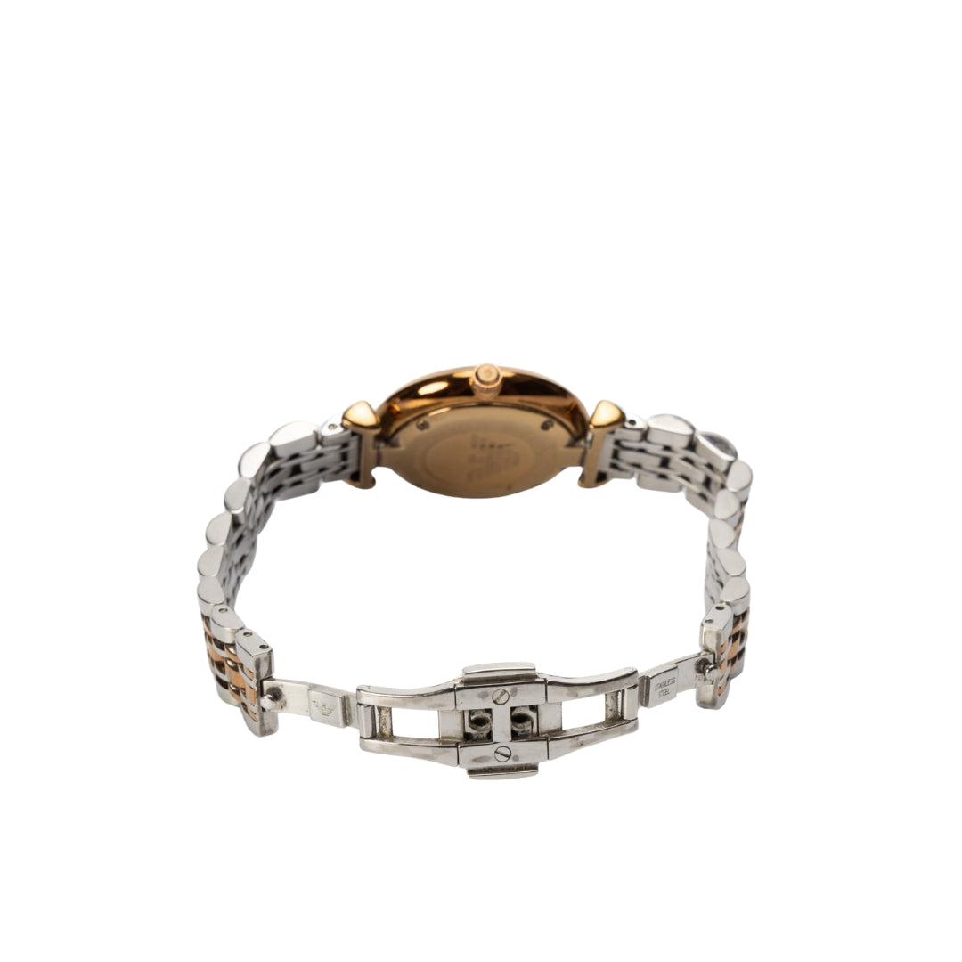 Emporio Armani Women Mother-of-Pearl Dial Watch