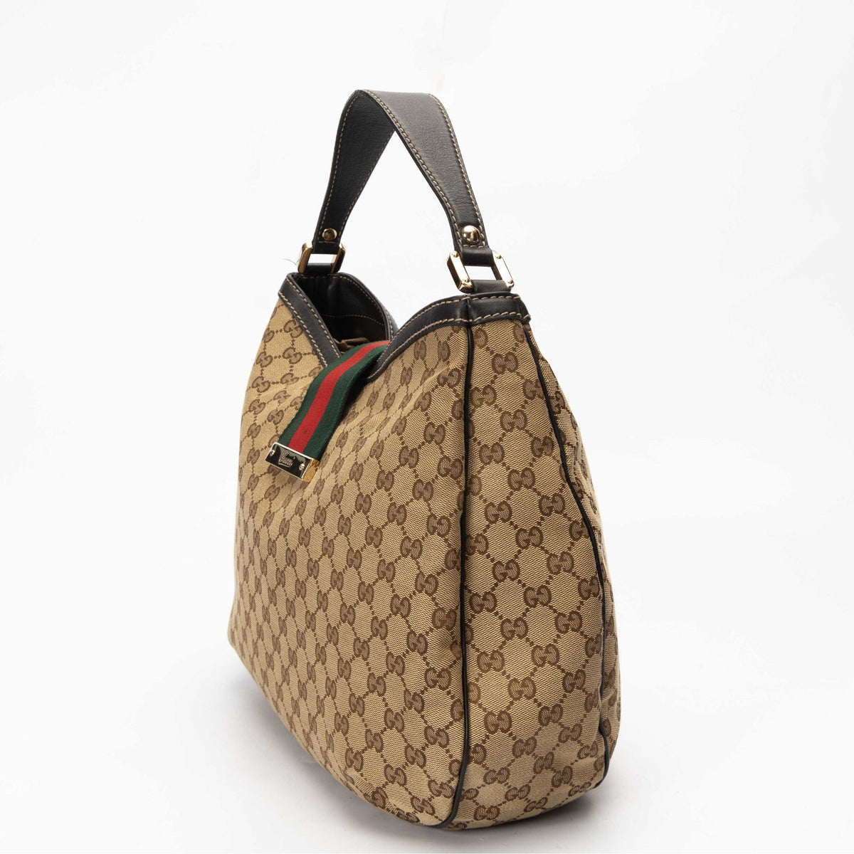 Gucci Monogram Web Shoulder Bag