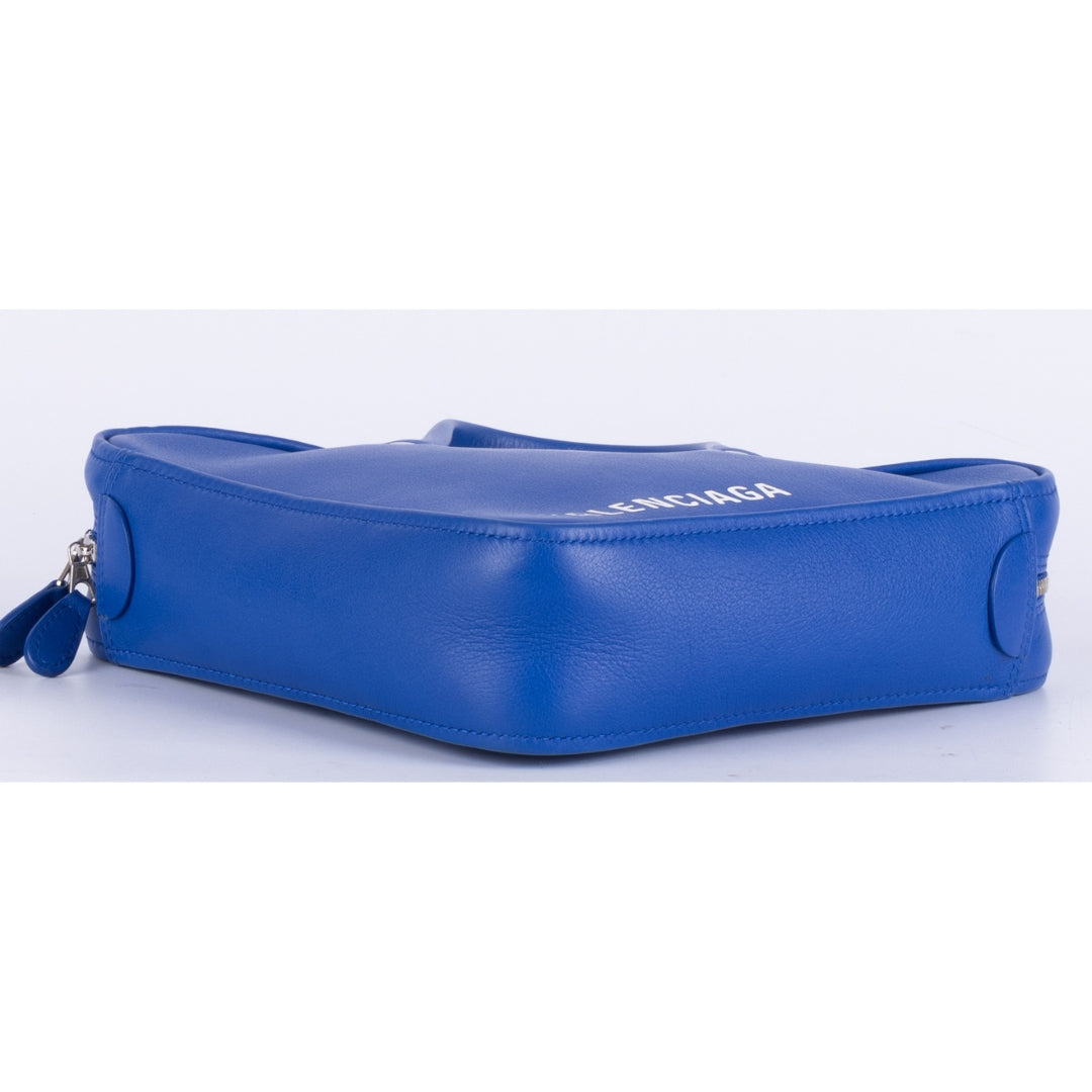 Balenciaga Blue Triangle Duffle Bag