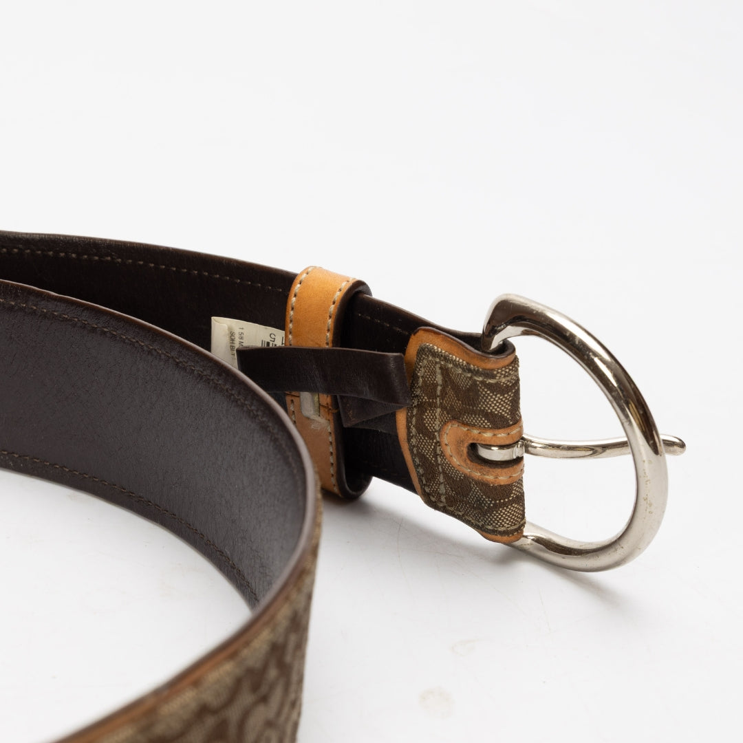 Coach Mini CC Leather Belt