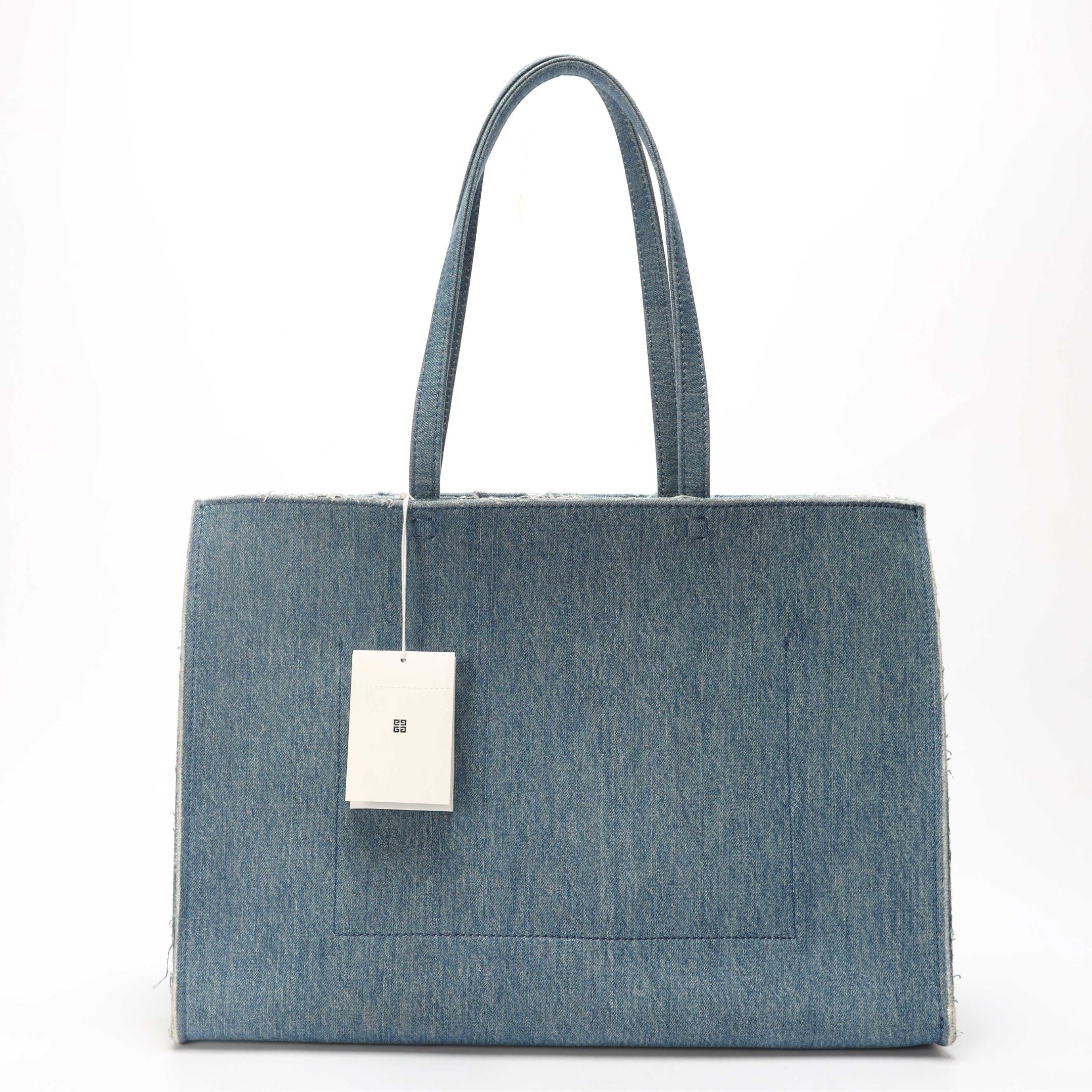 Givenchy Blue Denim Shopping Tote