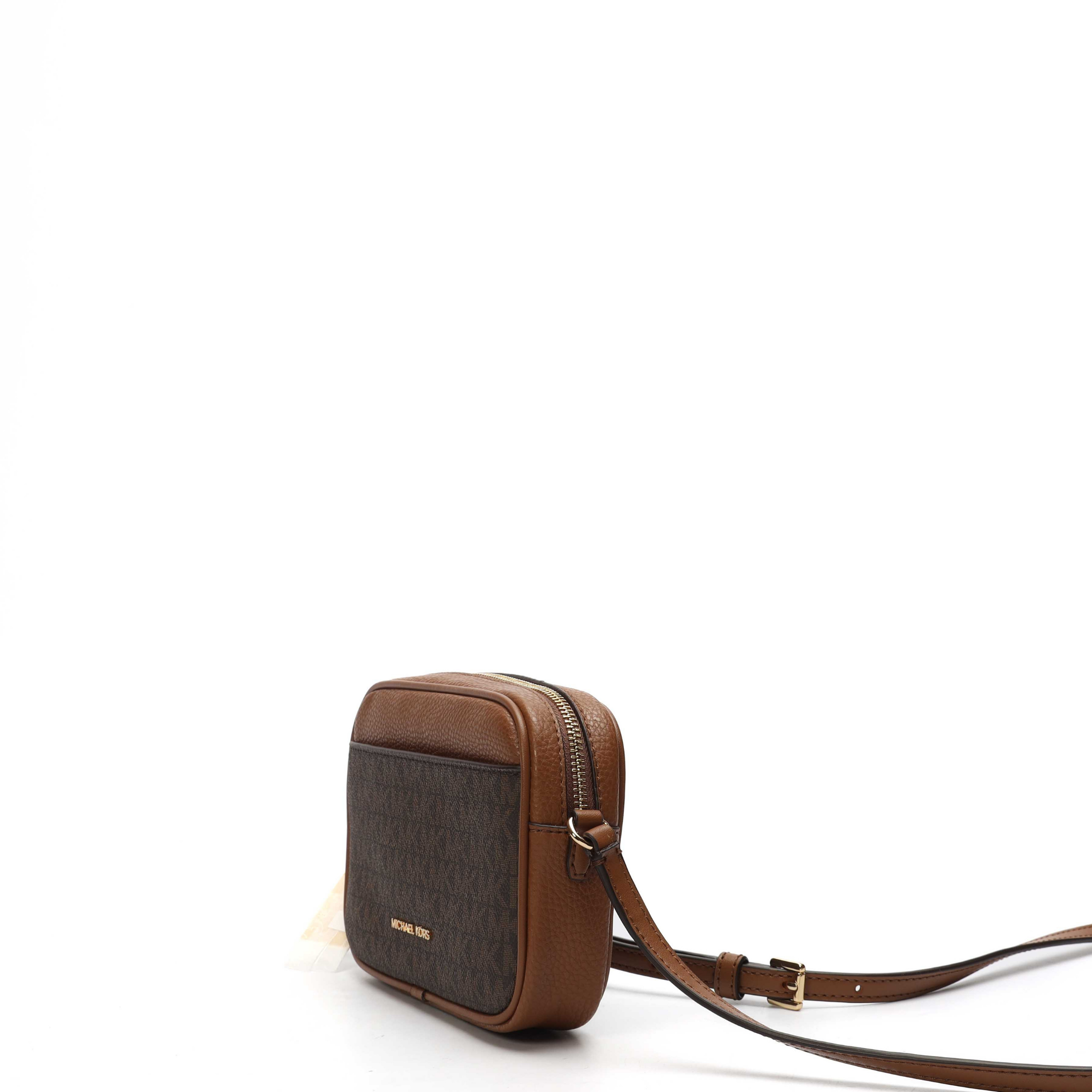 Michael Kors Brown Jet Set Small Crossbody Bag