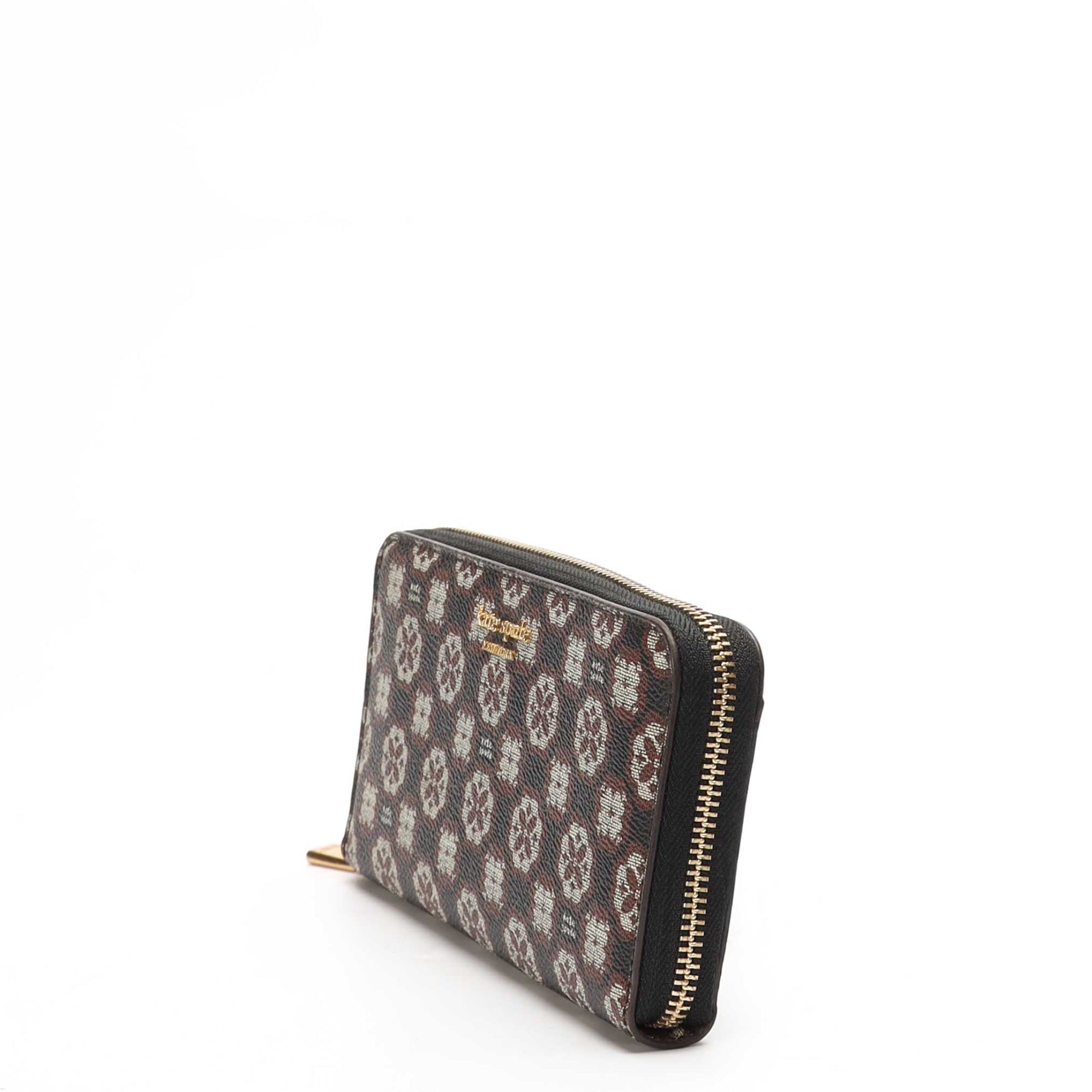 Kate Spade Flower Monogram Continental Wallet