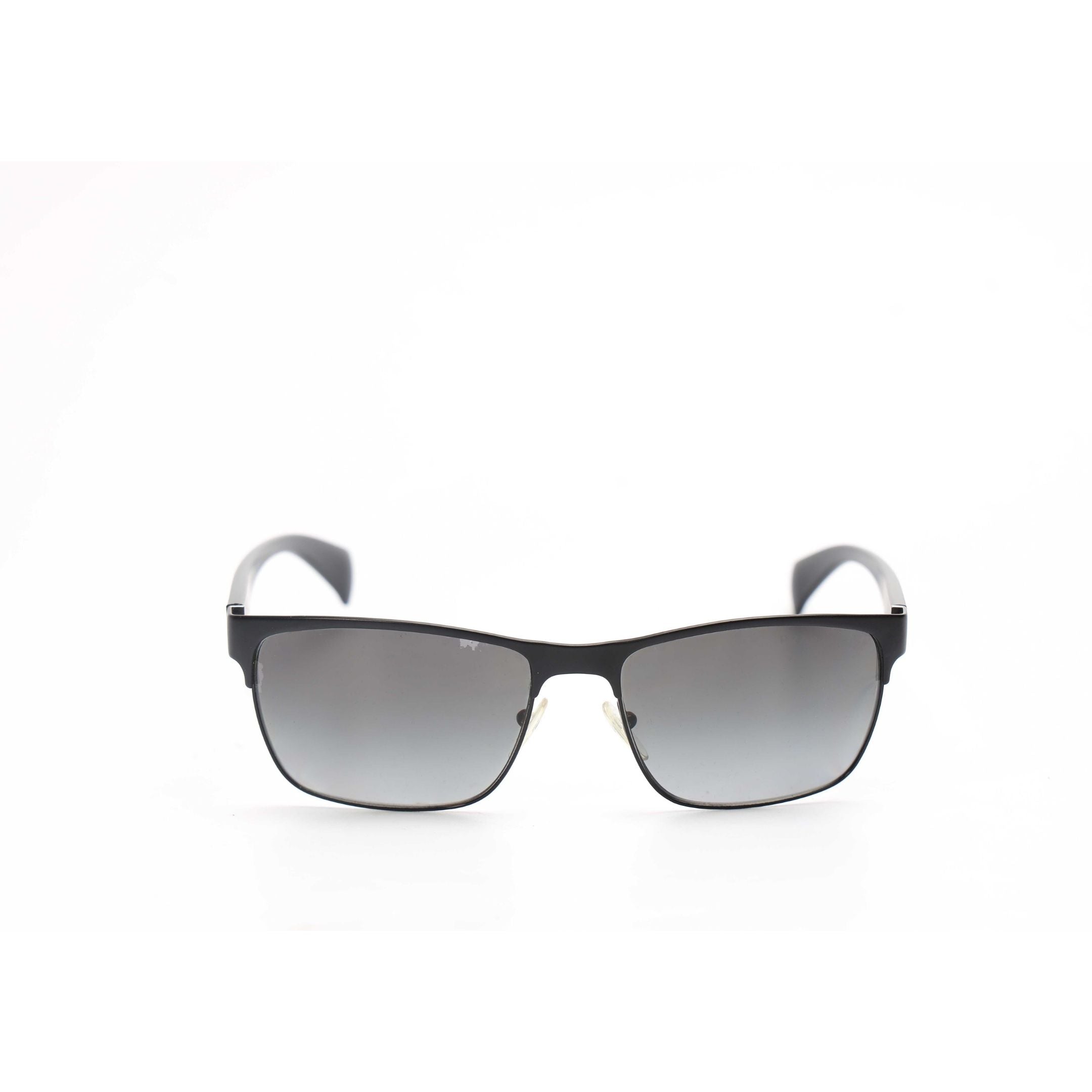 Prada Black Rectangular Sunglasses