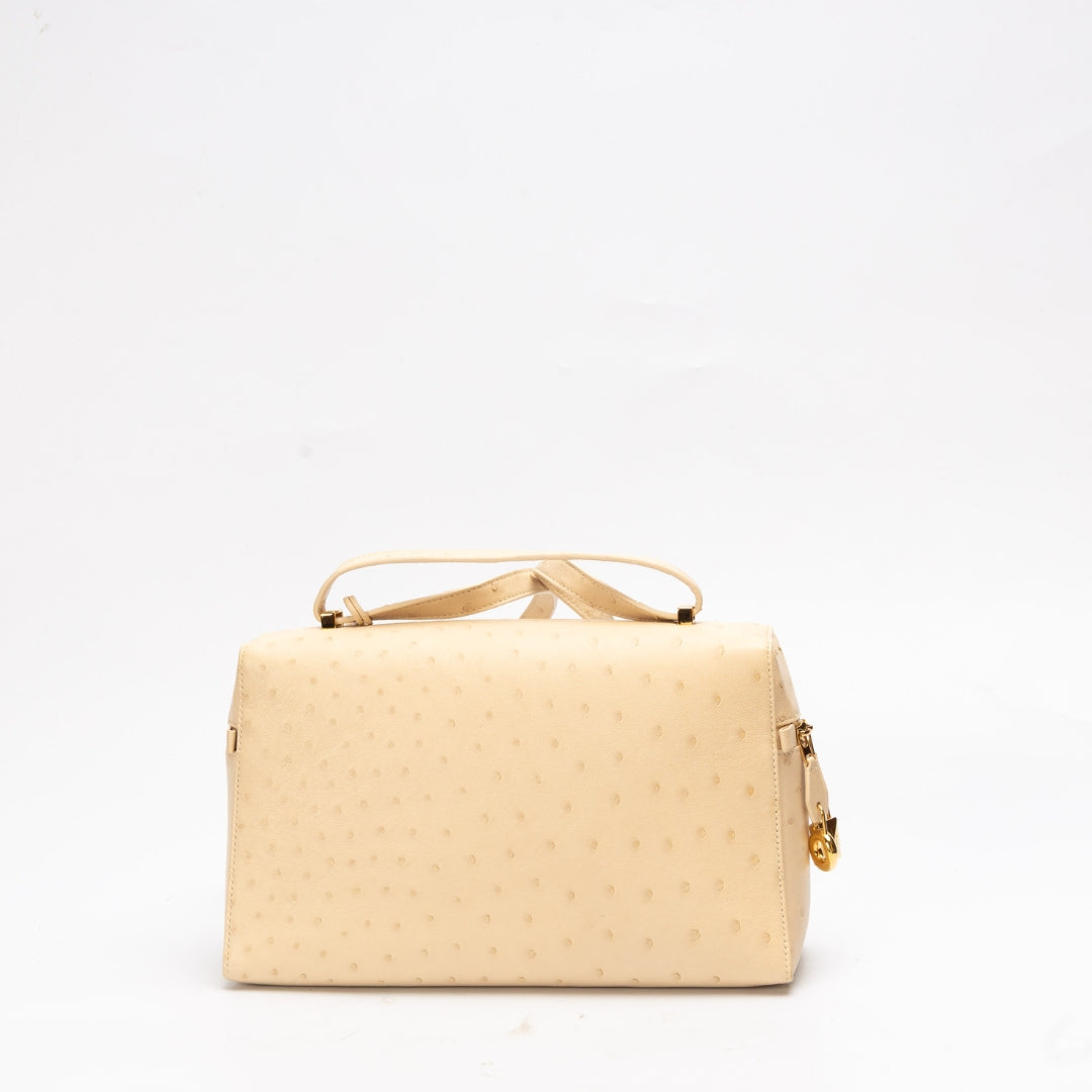 Loro Piana Ostrich Leather Extra Bag L27