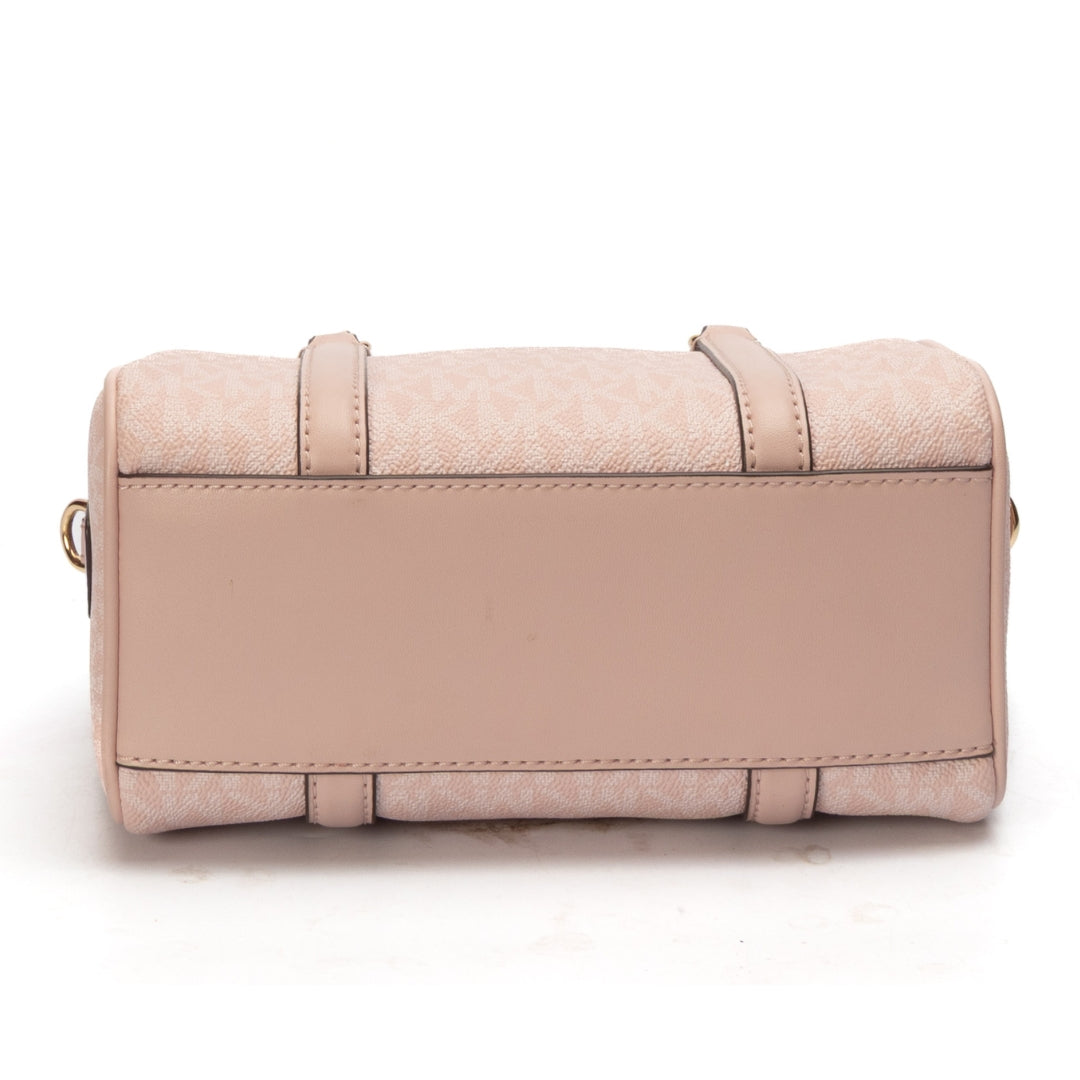 Michael Kors Pink Duffel Convertible Crossbody Bag