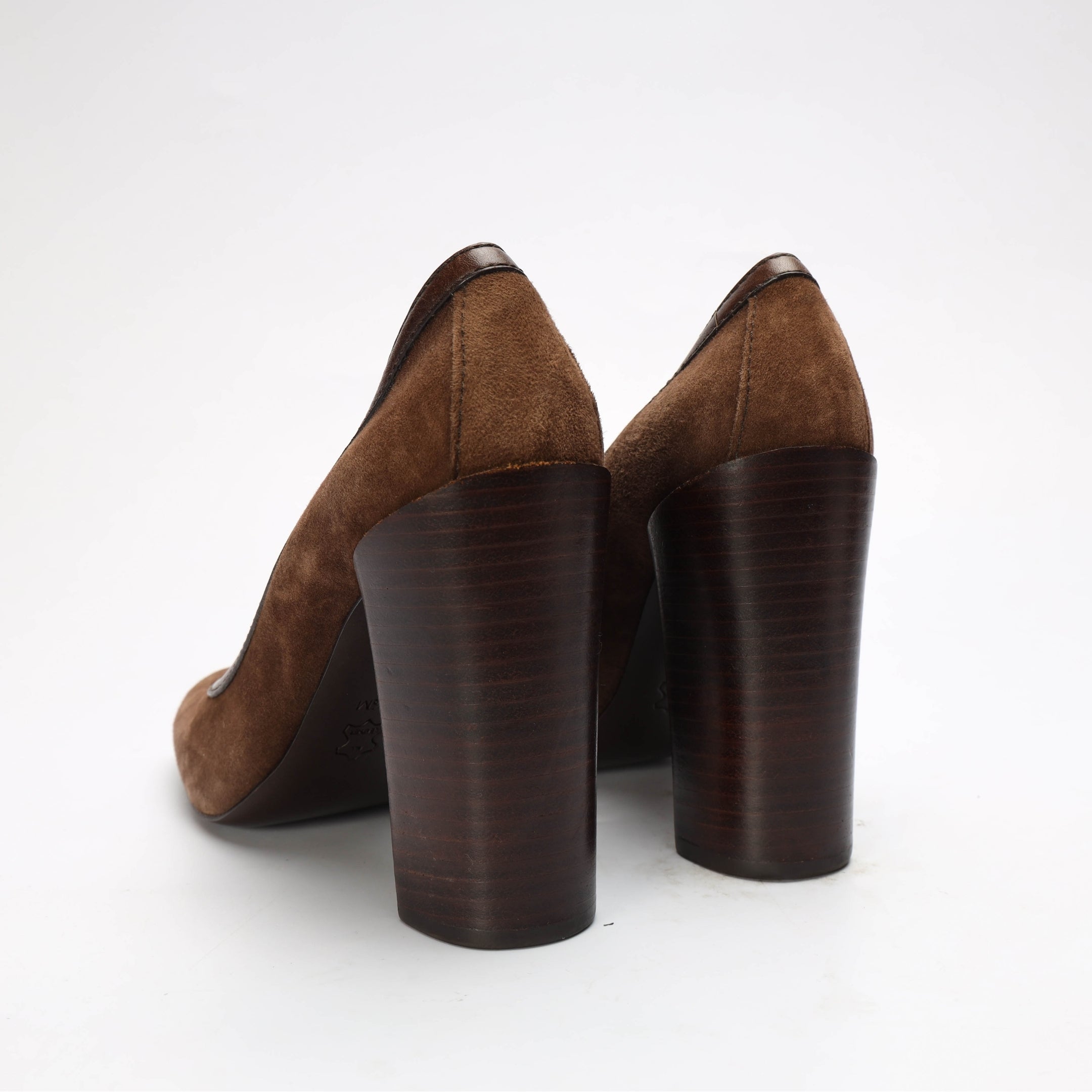 Tory Burch Brown Suede Pumps