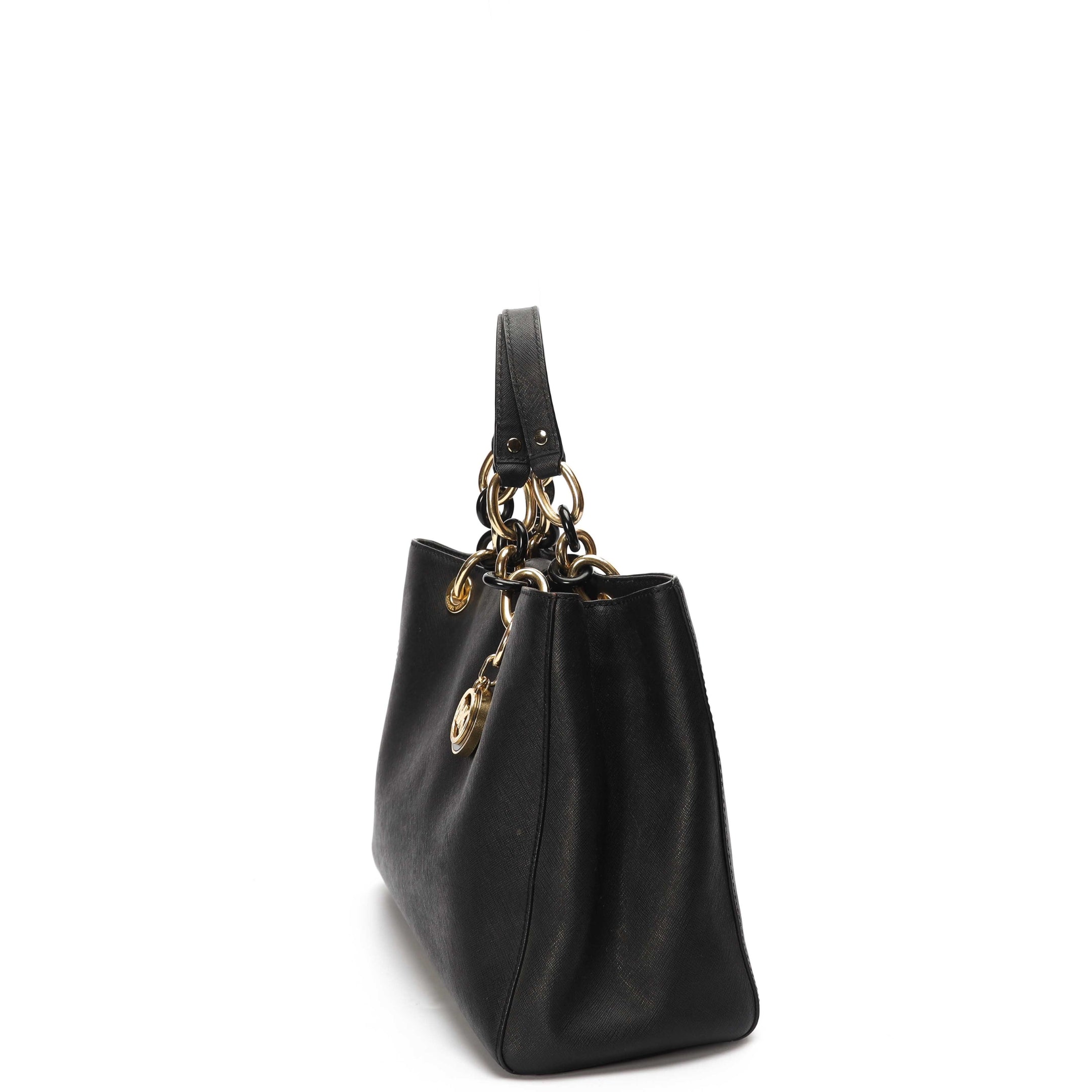 Michael Kors Black Cynthia Satchel