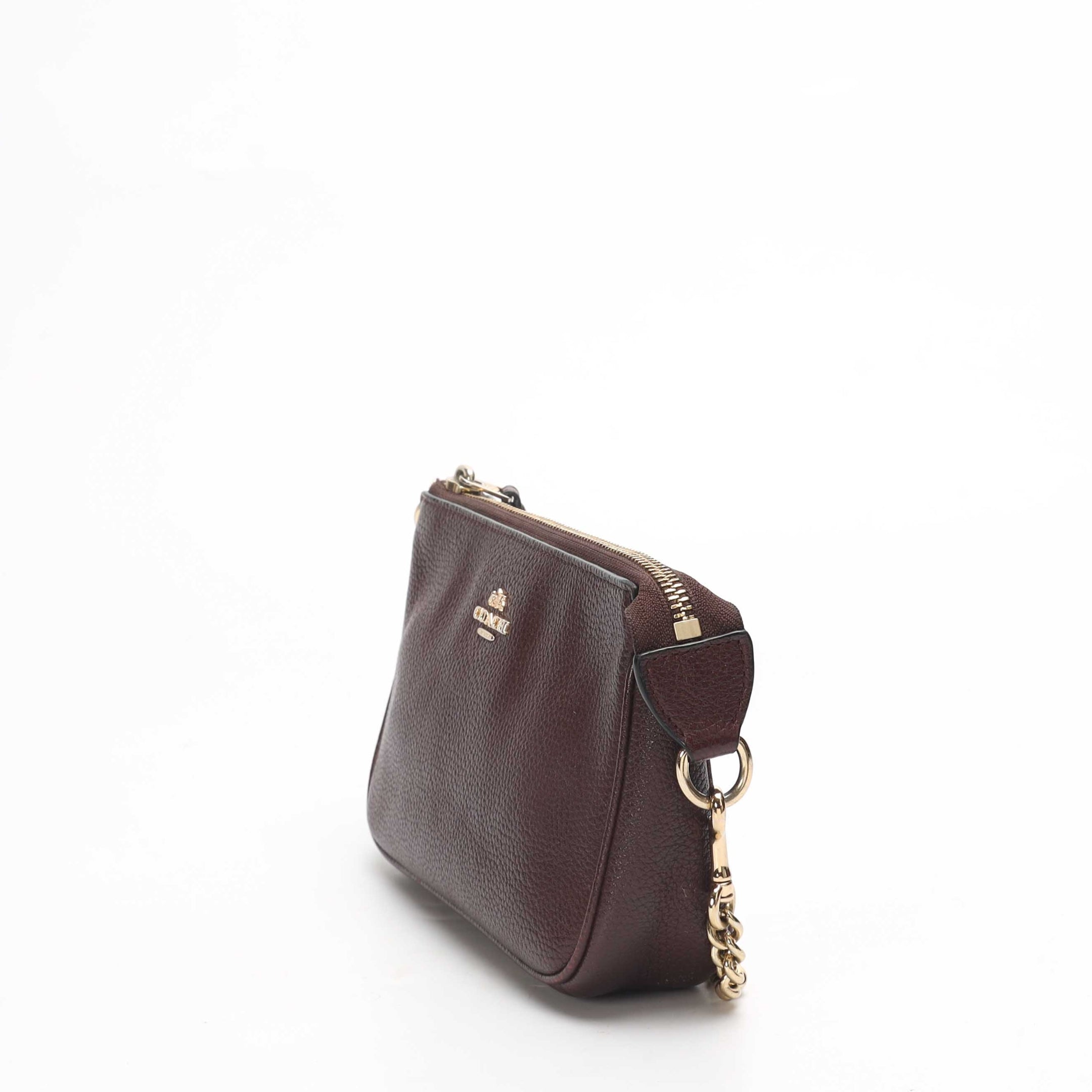 Coach Burgundy Nolita 19 Pochette Bag