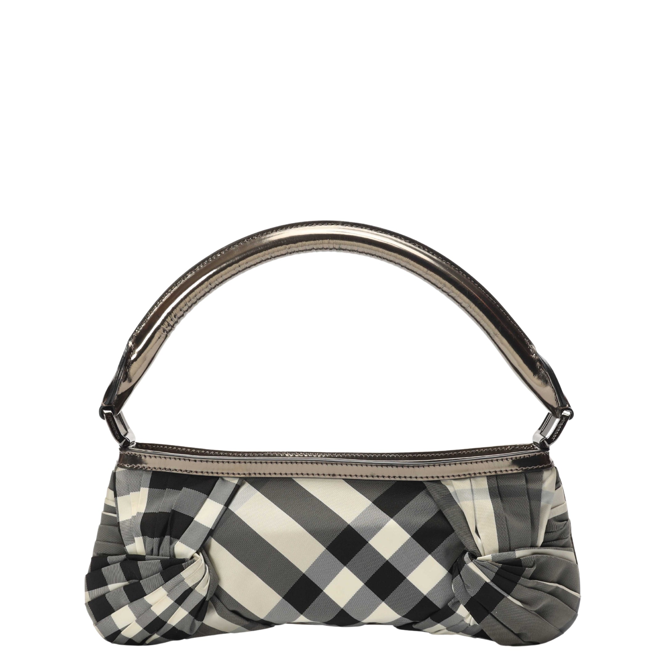 Burberry Supernova Check Canvas Handbag
