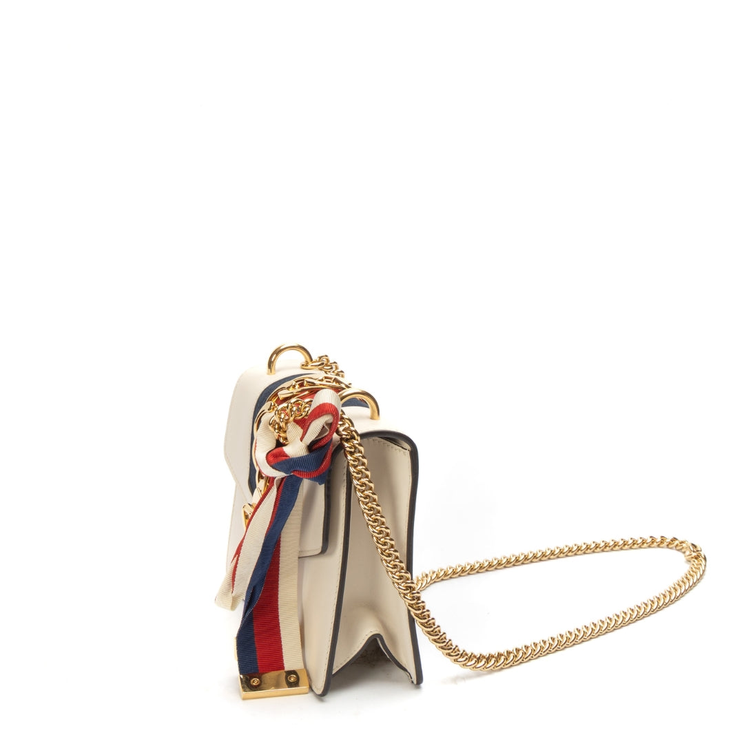 Gucci Off White Mini Sylvie Crossbody Bag