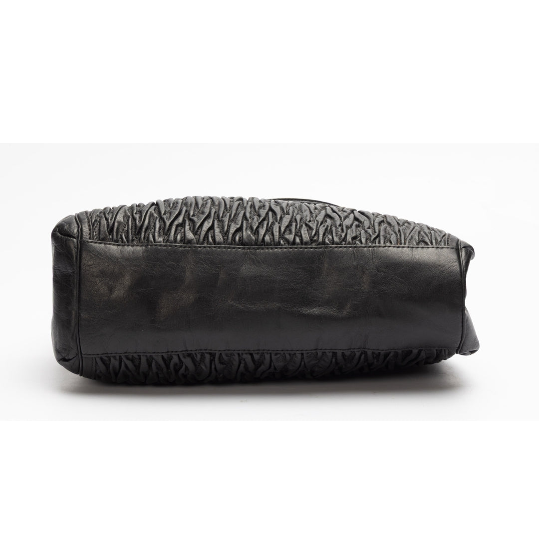 Coach Black Madison Phoebe Shoulder Bag