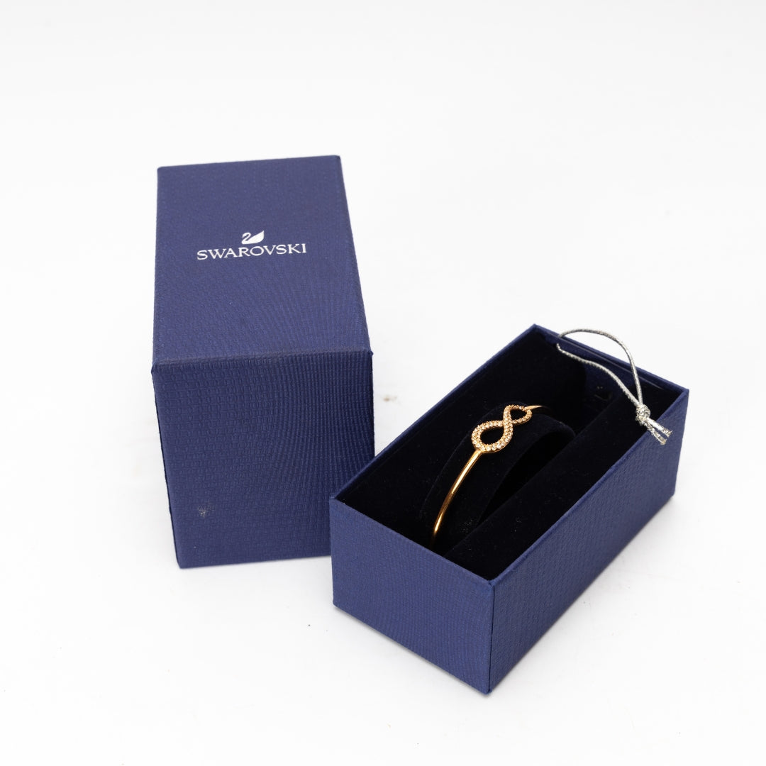 Swarovski Crystal Infinite Symbol Bracelet