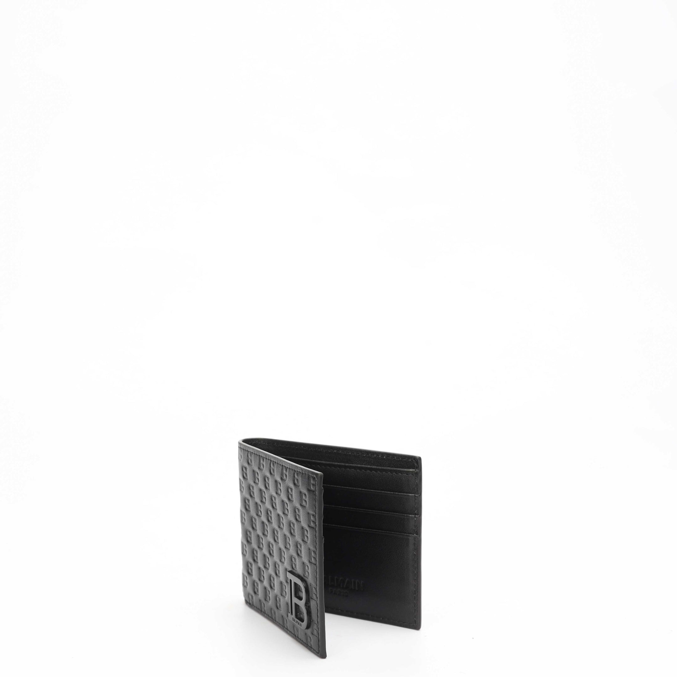Balmain Black Bifold Wallet