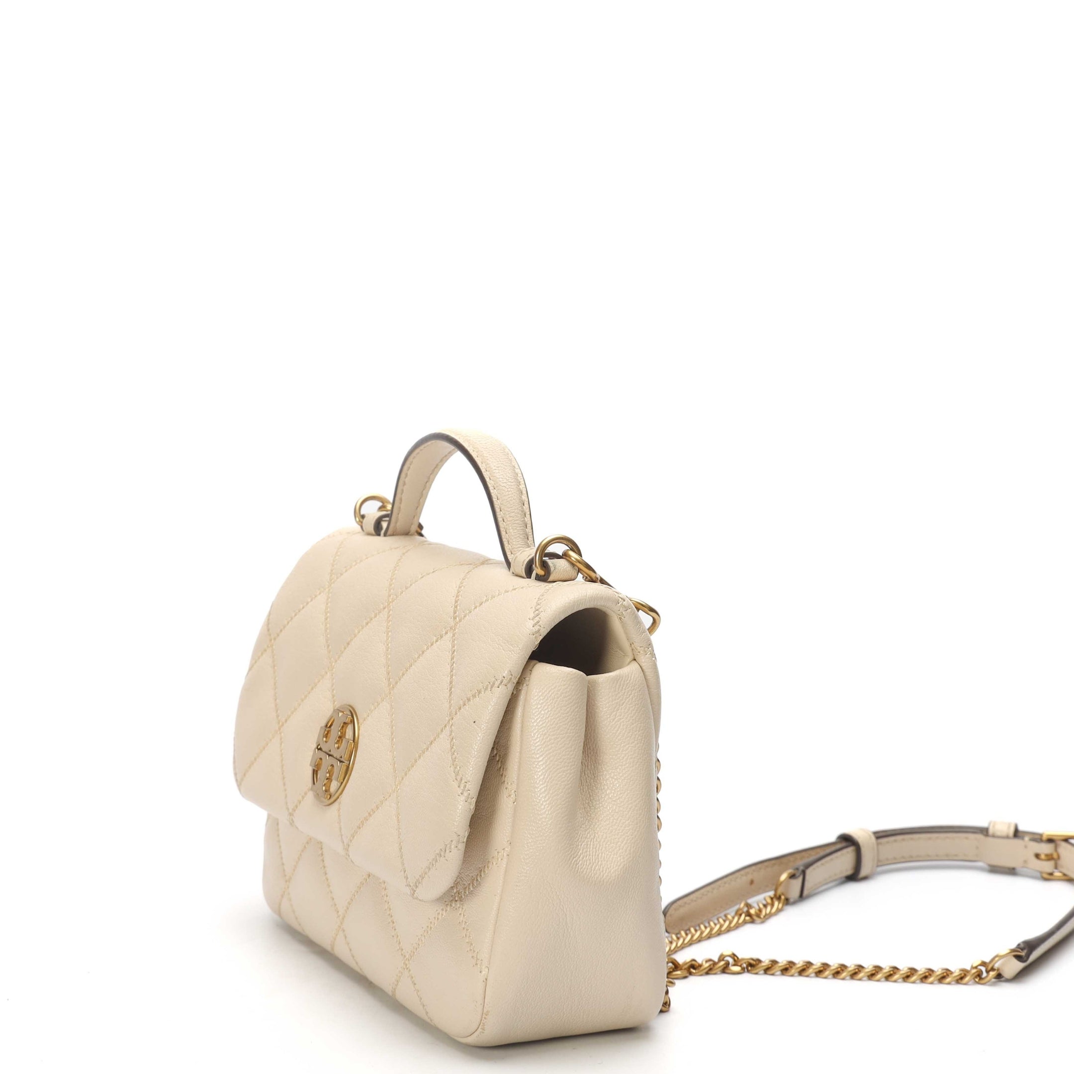 Tory Burch Willa Quilted Top Handle Bag