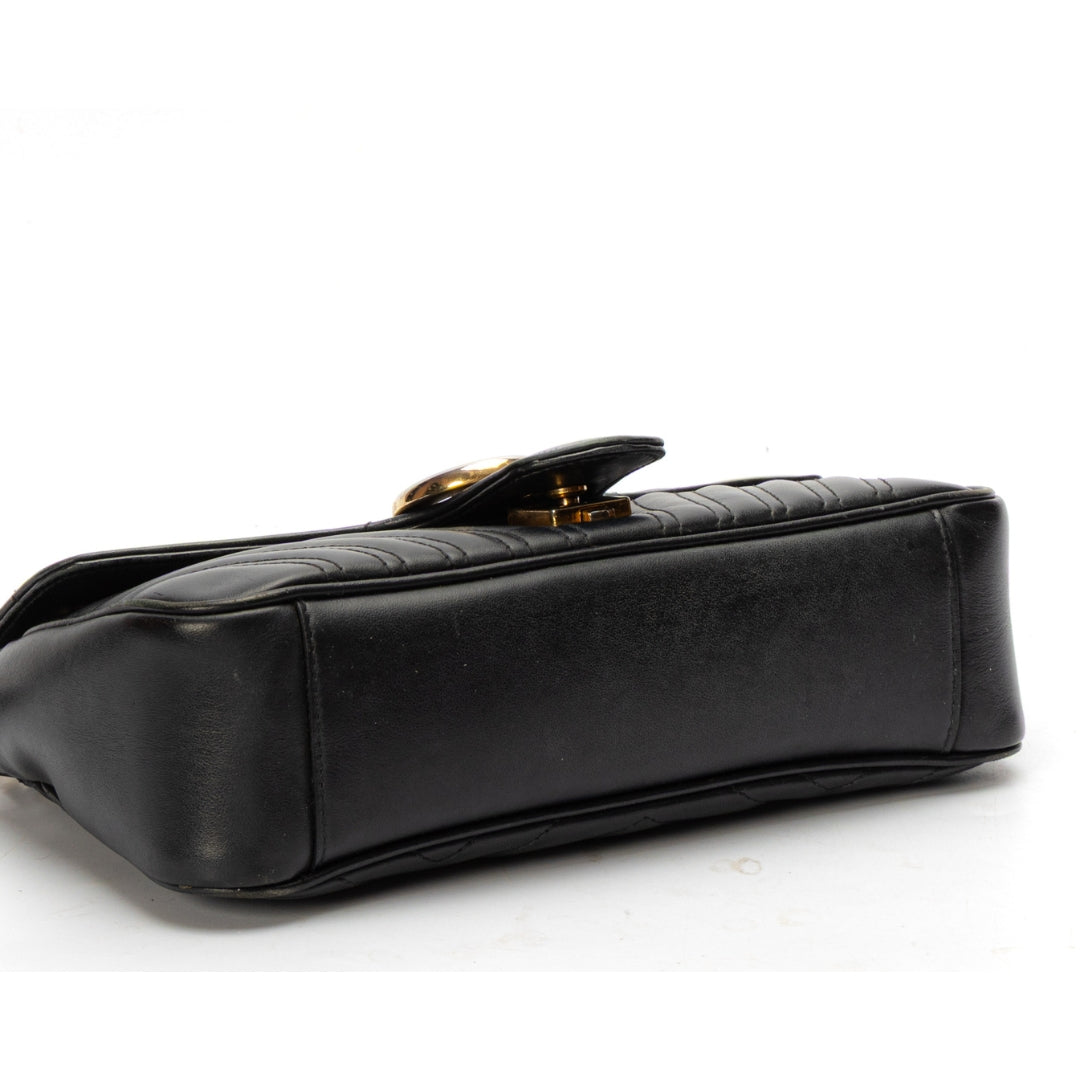 Gucci GG Marmont Black Shoulder Bag