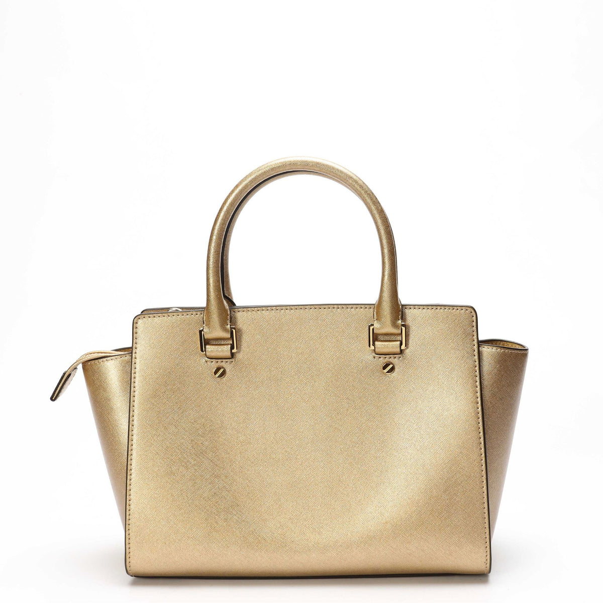 Michael Kors Selma Gold Satchel