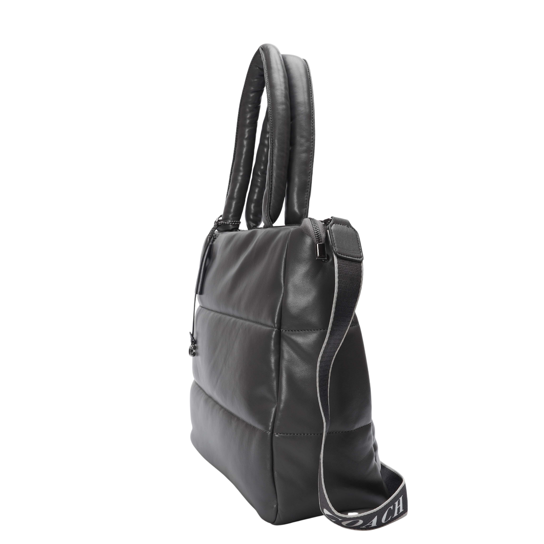 Coach Pillow Black Tote