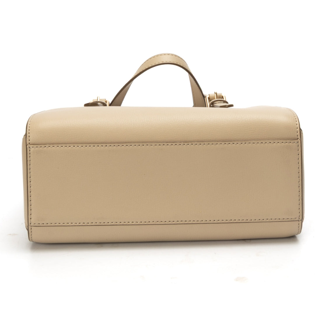 Marc Jacobs Beige Little Big Shot Satchel